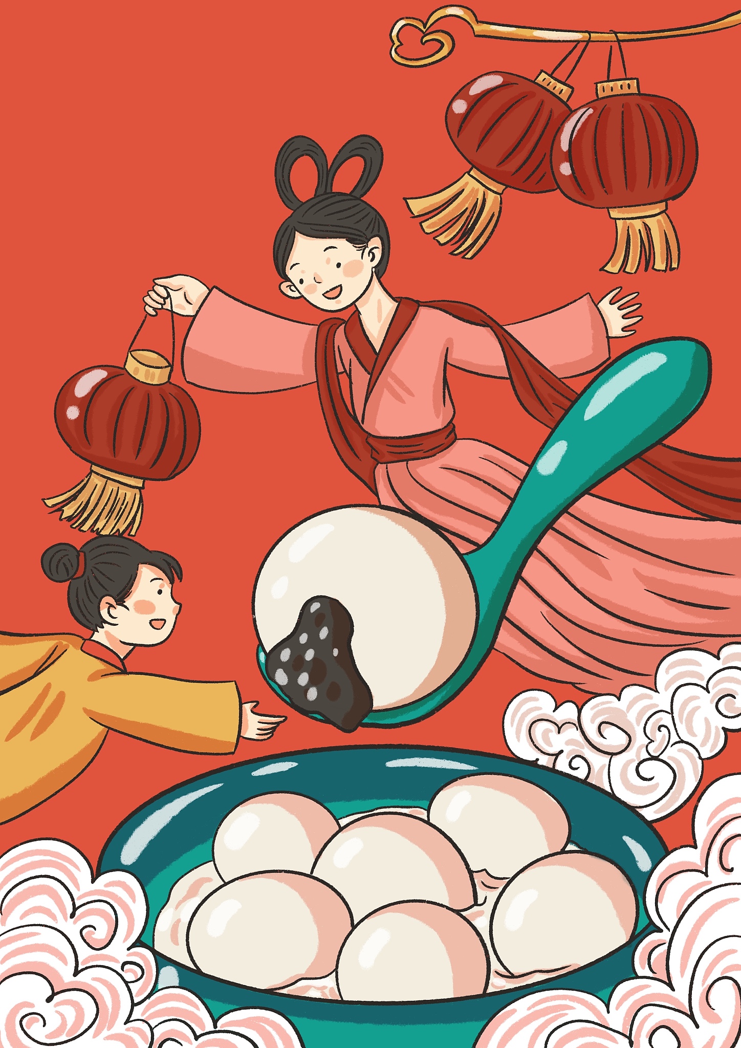 帮我写一首关于元宵节的诗词