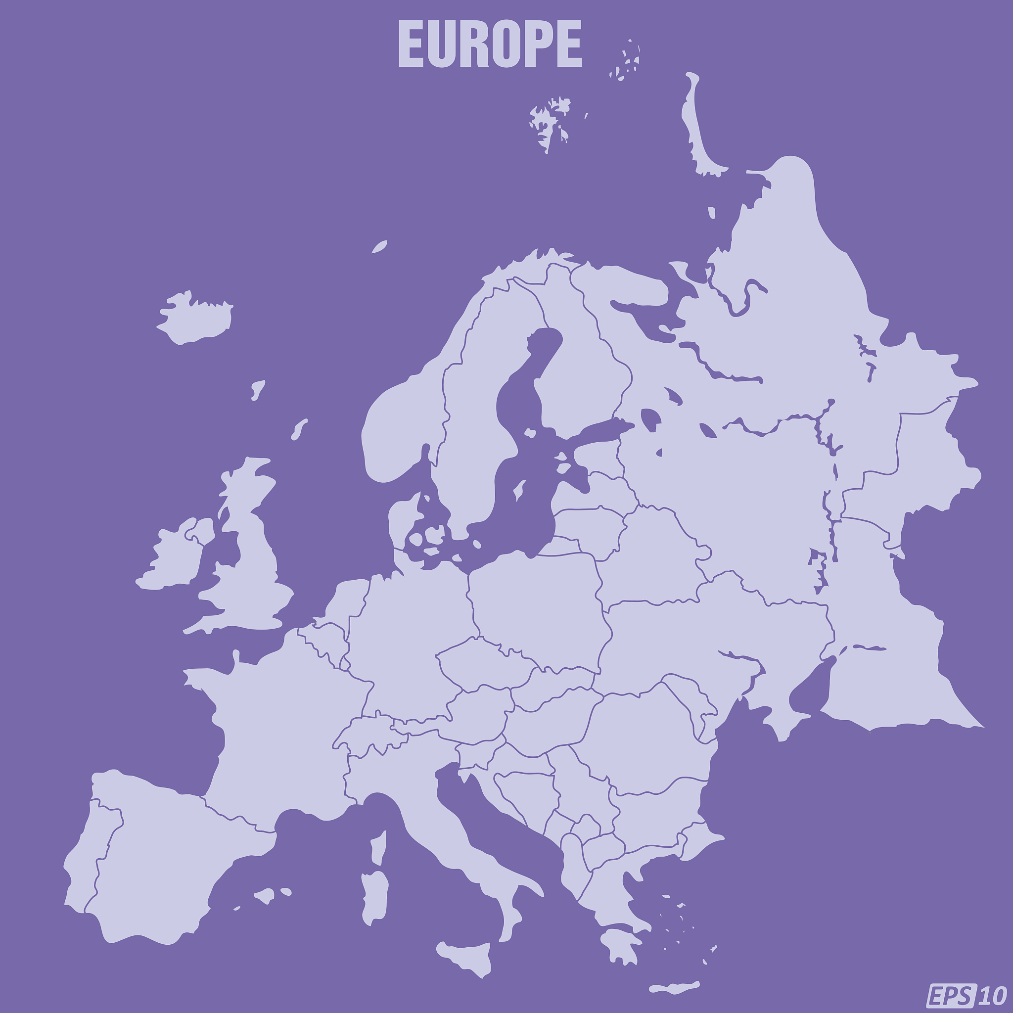 europe map