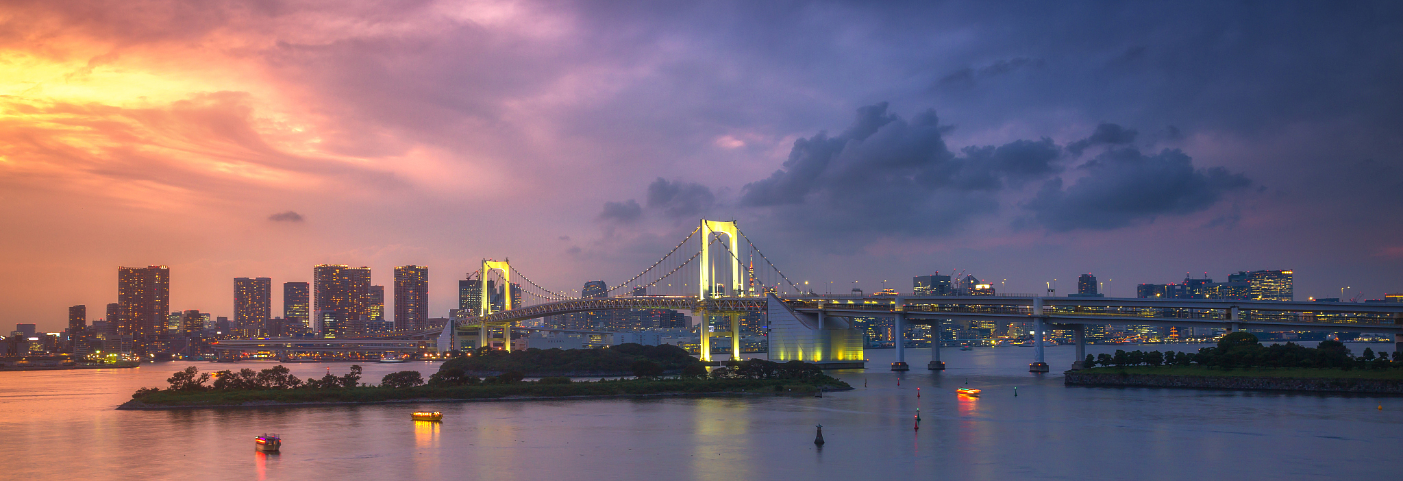 panorama of odaiba
