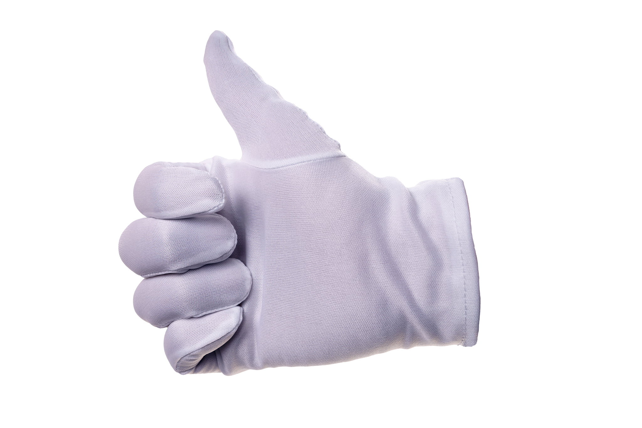 hand with glove