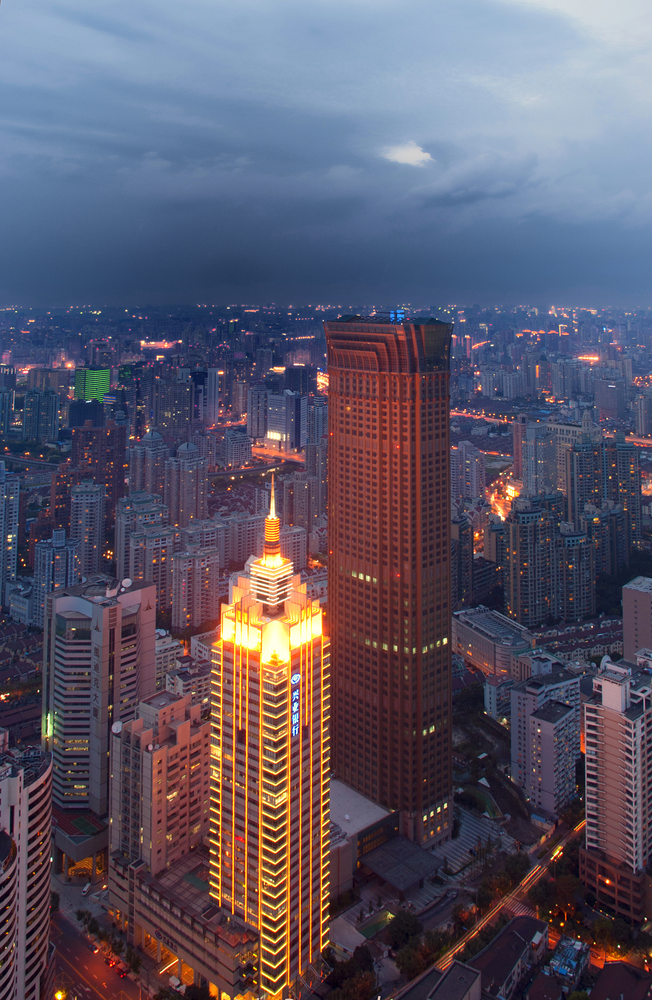 shanghai cityscape