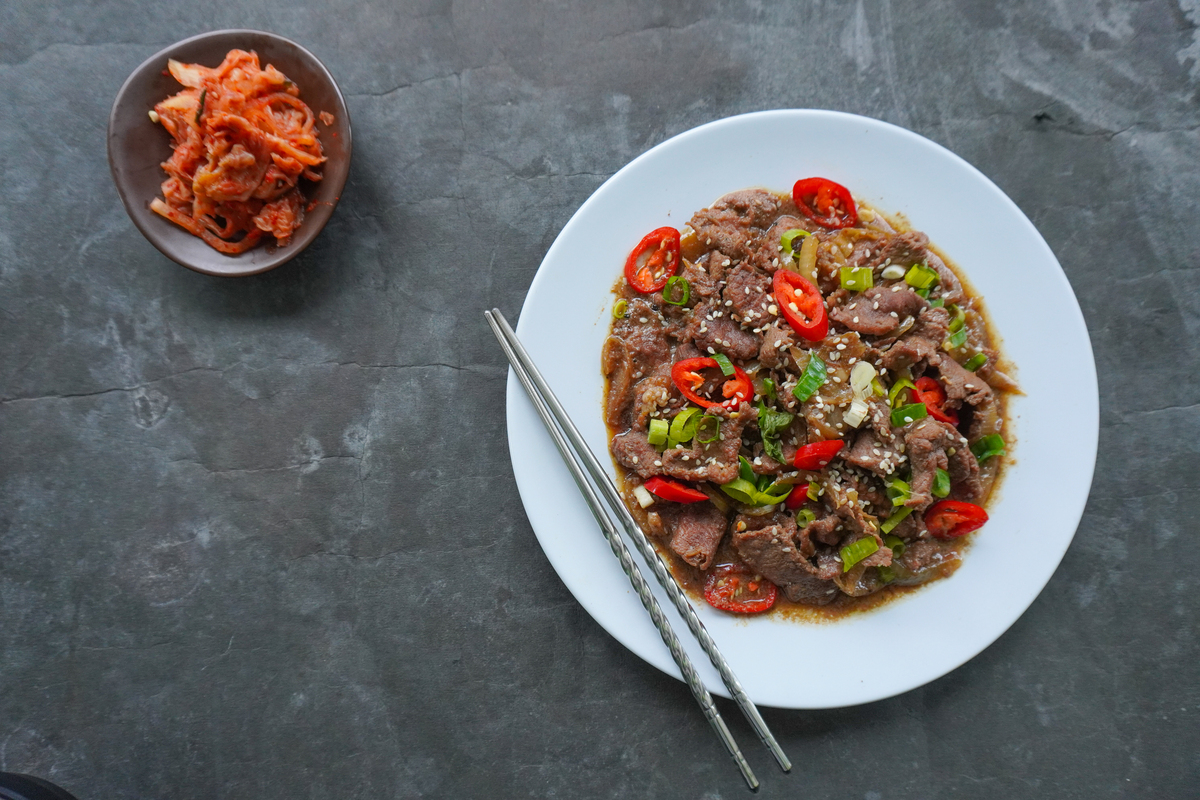 谷饲香辣牛肉菠菜卷50字好评