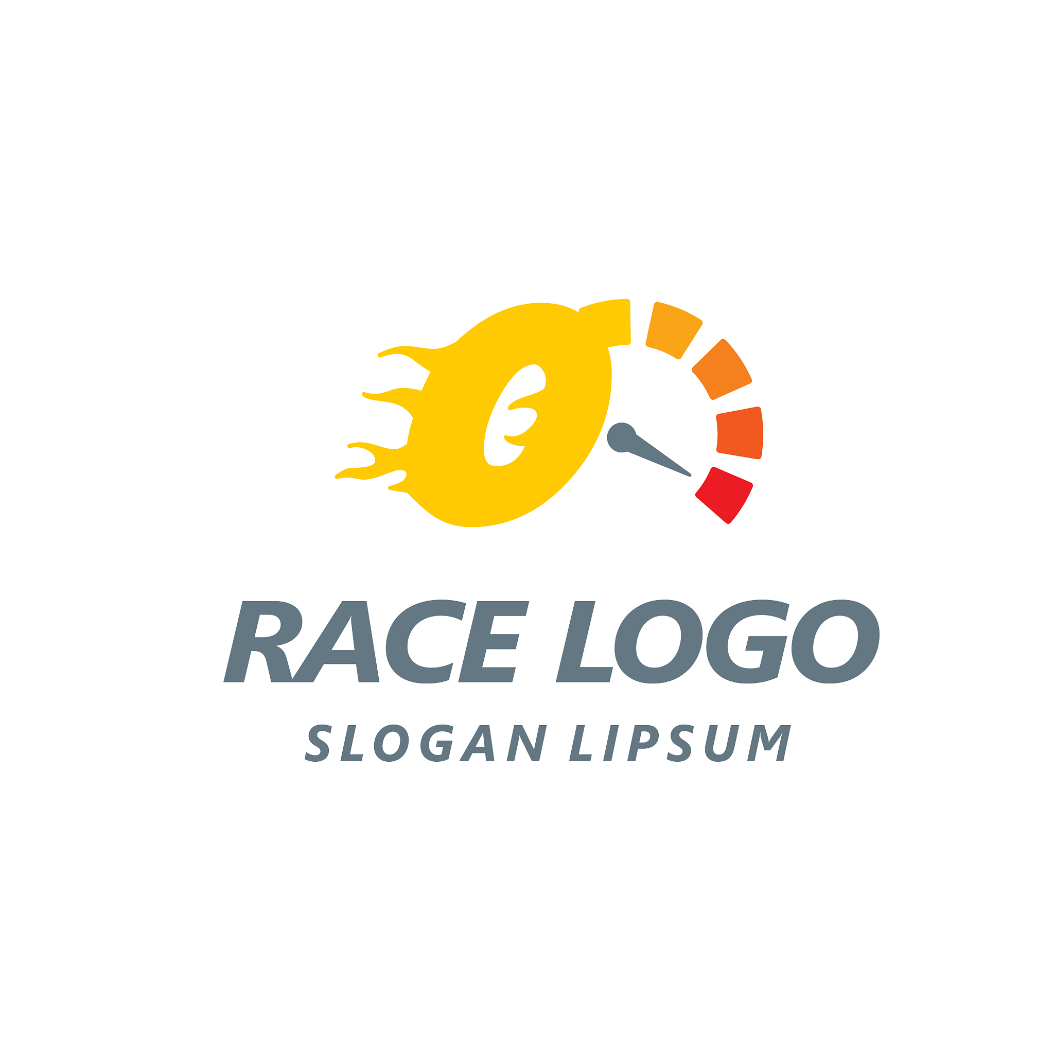 speedometer logo icon eps10 isolated badge speedo