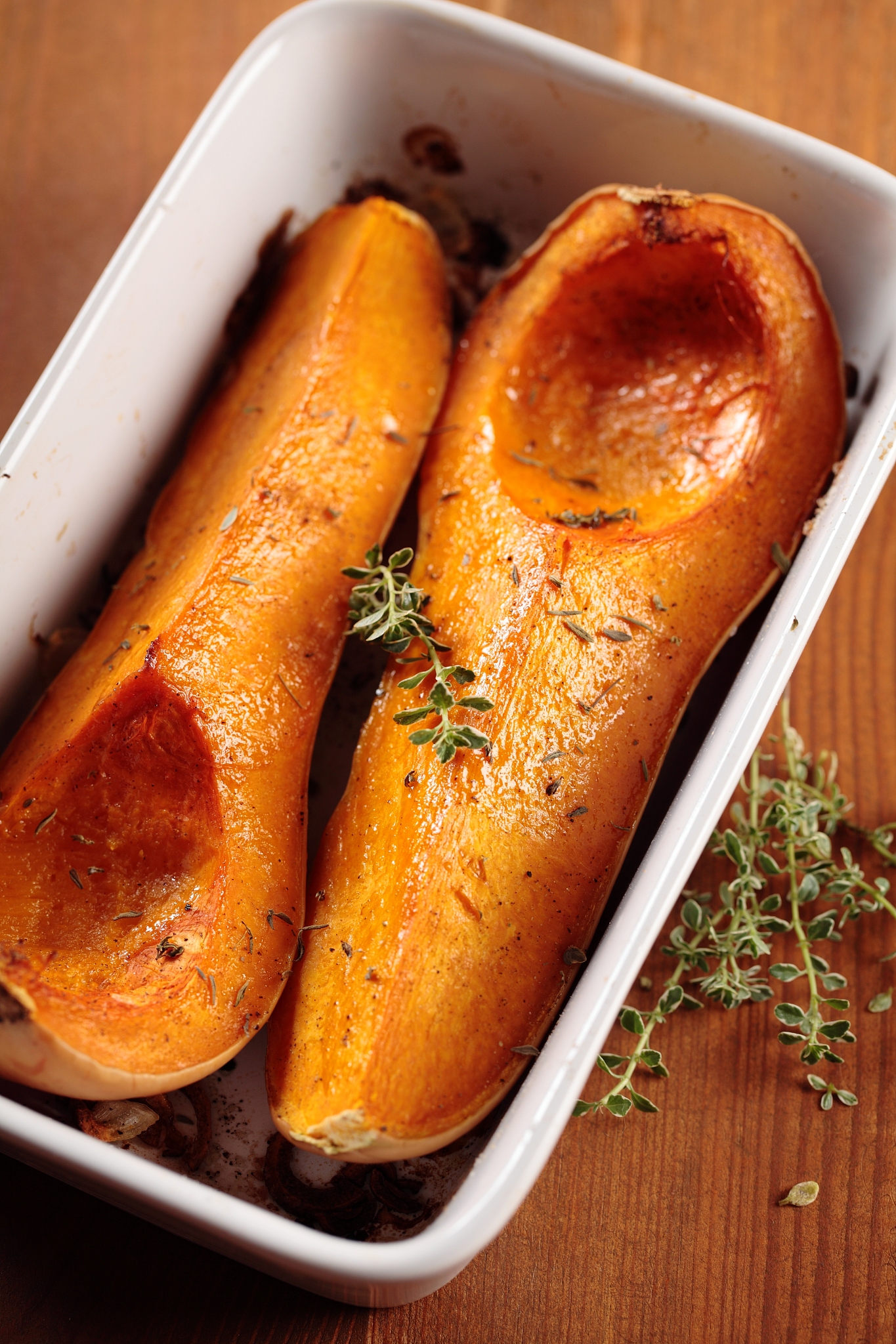 baked butternut squash