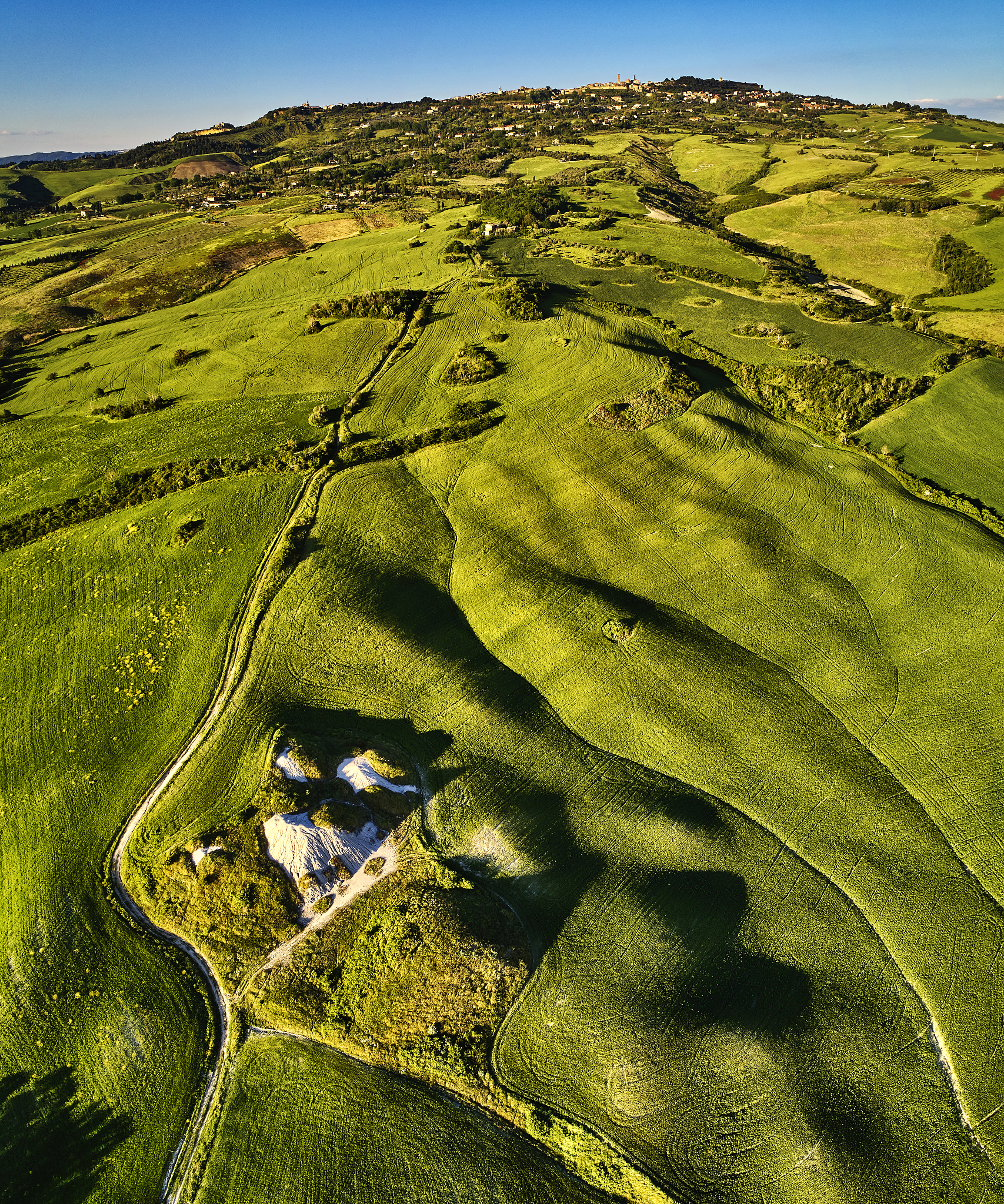 volterra countryside, tuscany, italy