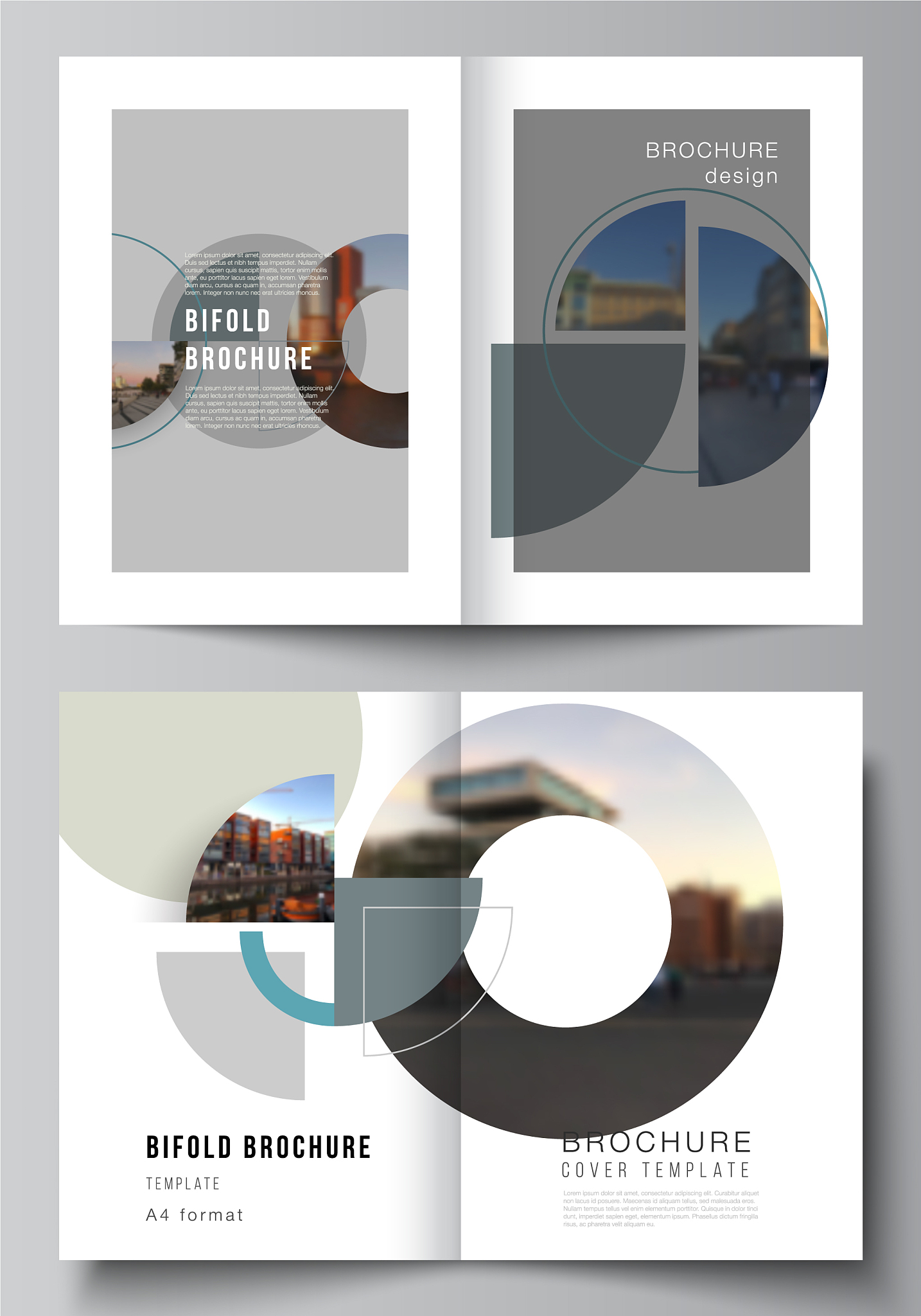 layout two a4 cover mockups design
