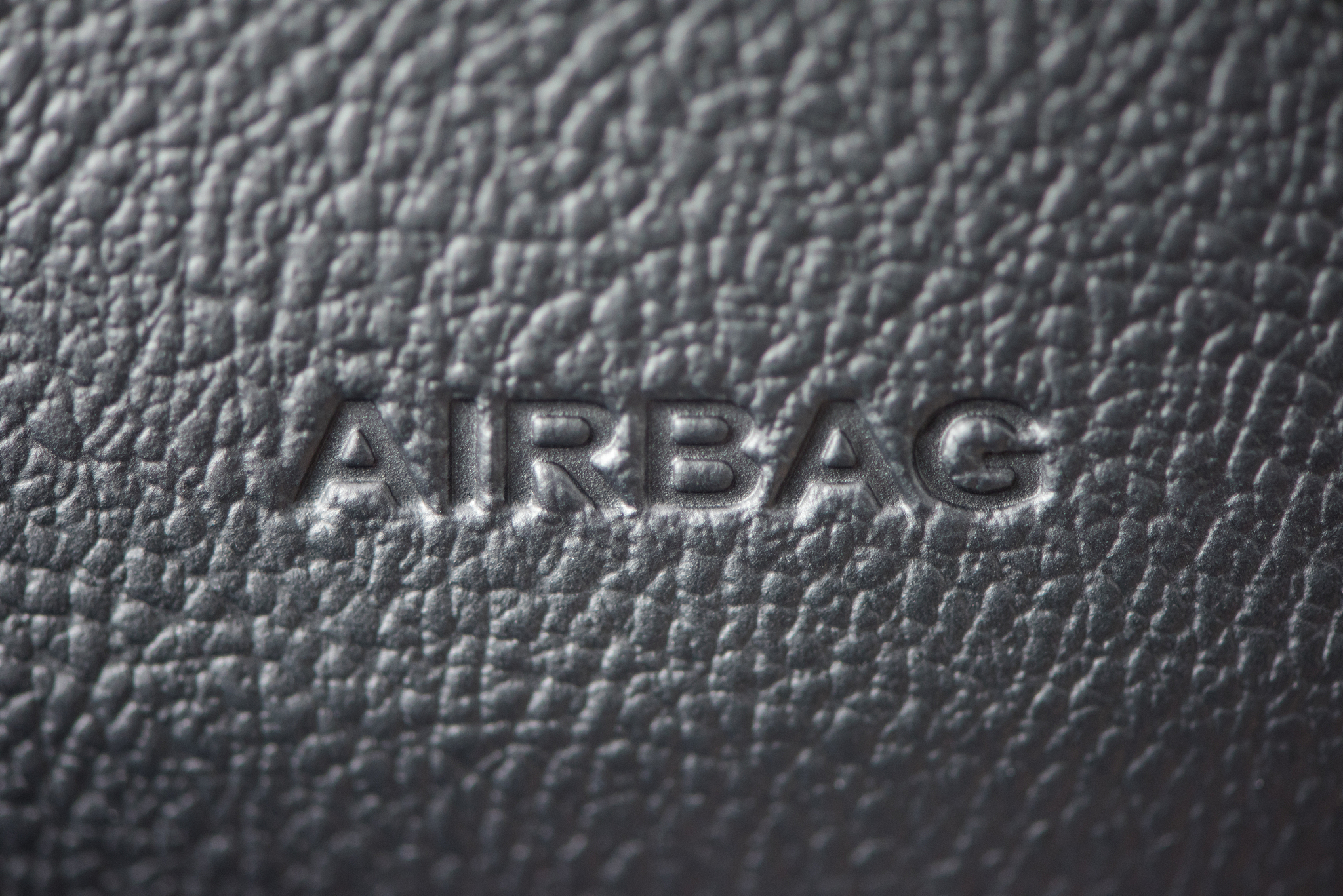 car airbag close-up