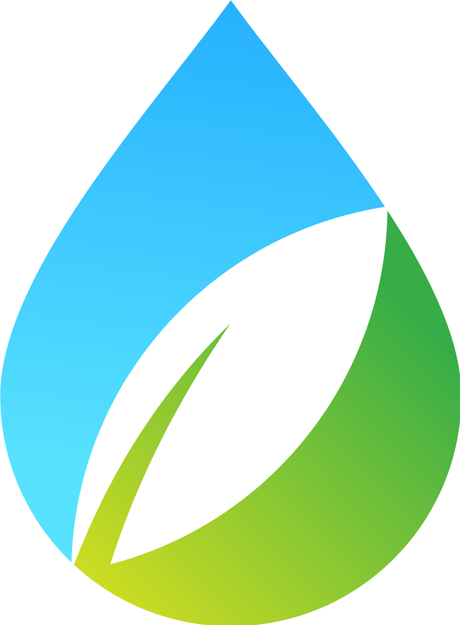 eco water logo icon design