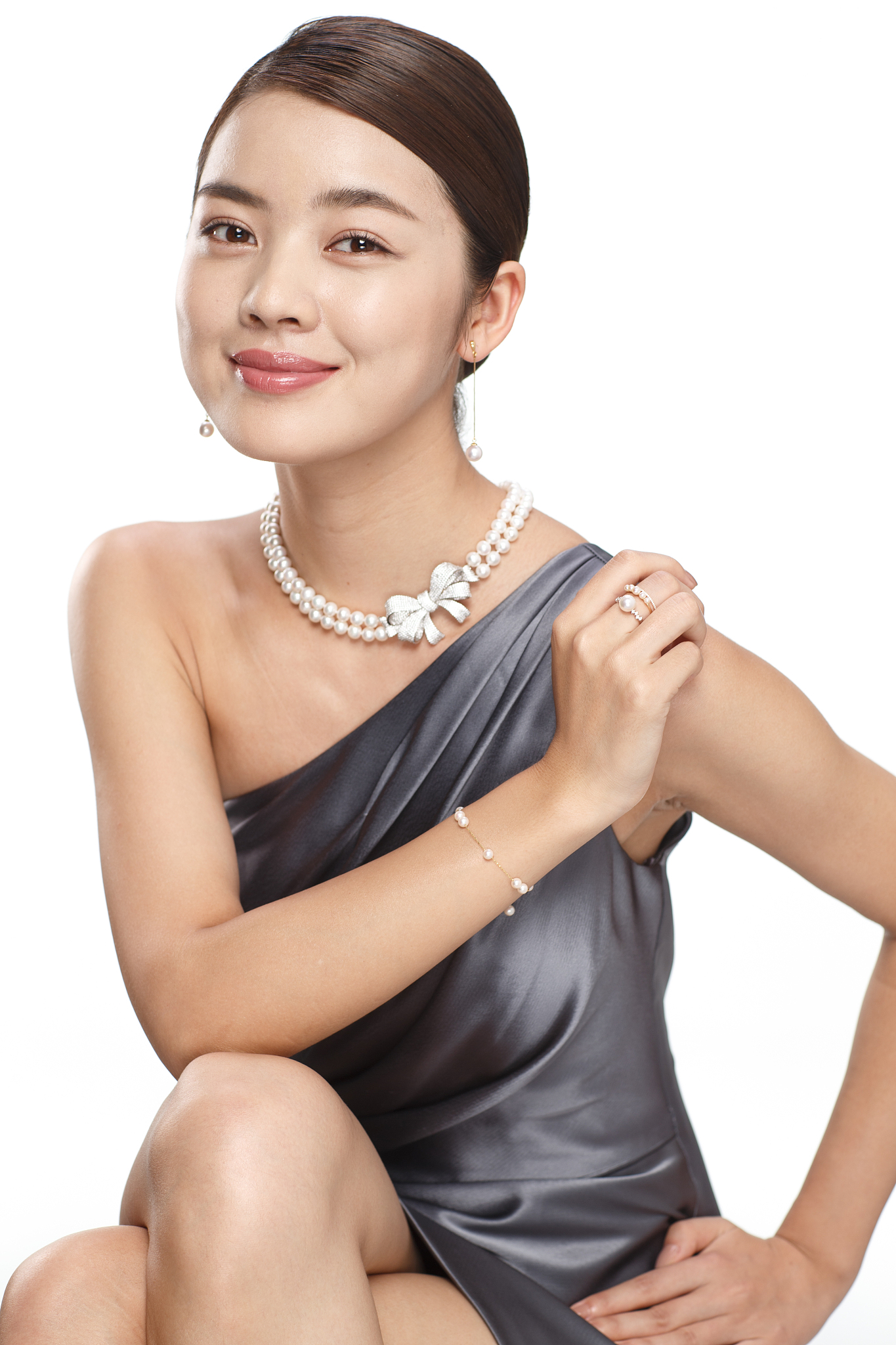 优雅女士肖像
