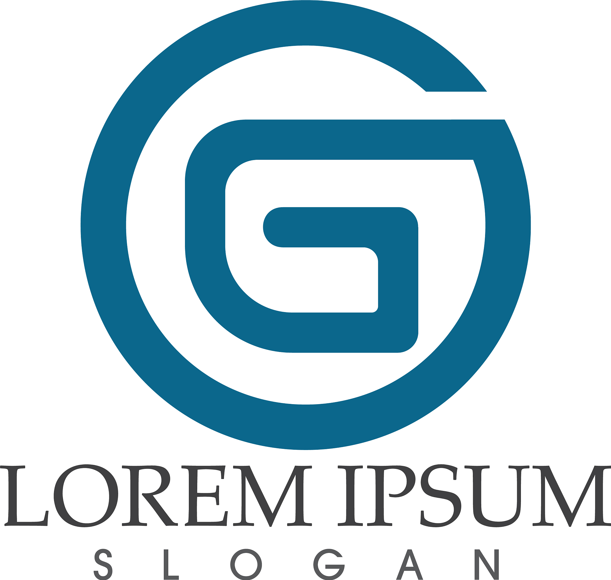 g letters logo and symbols template icons app