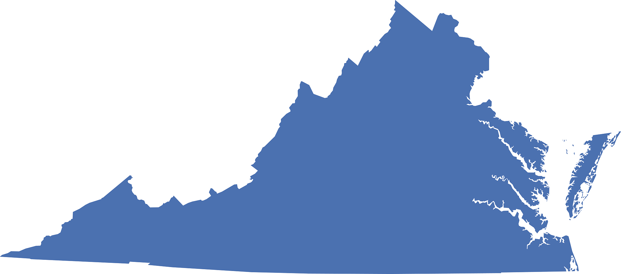 virginia map