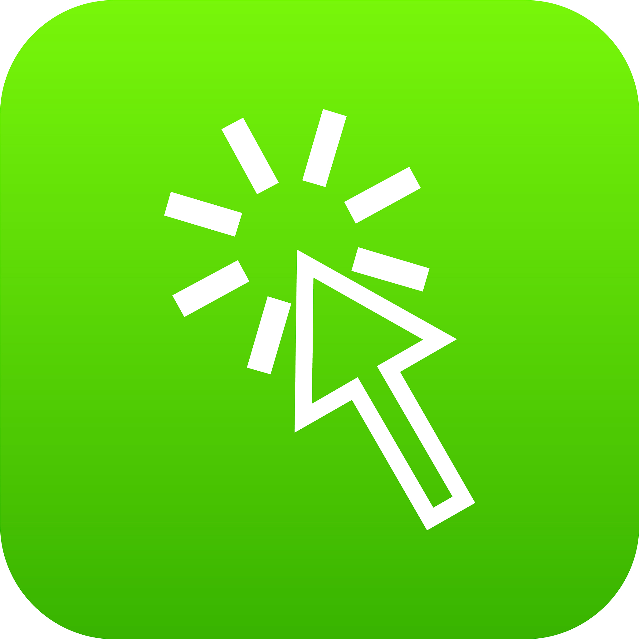 click icon digital green
