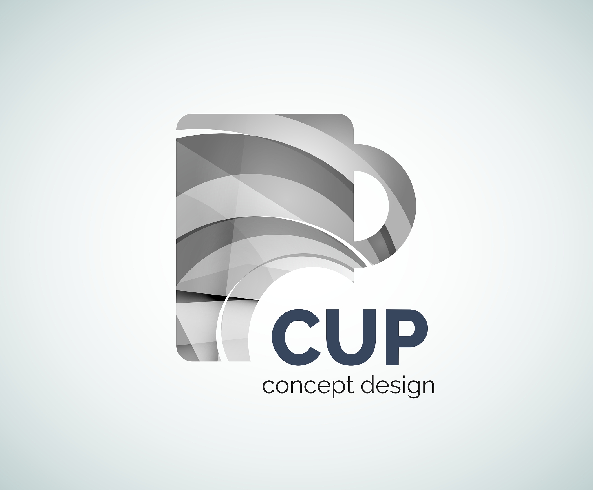 coffee cup logo template
