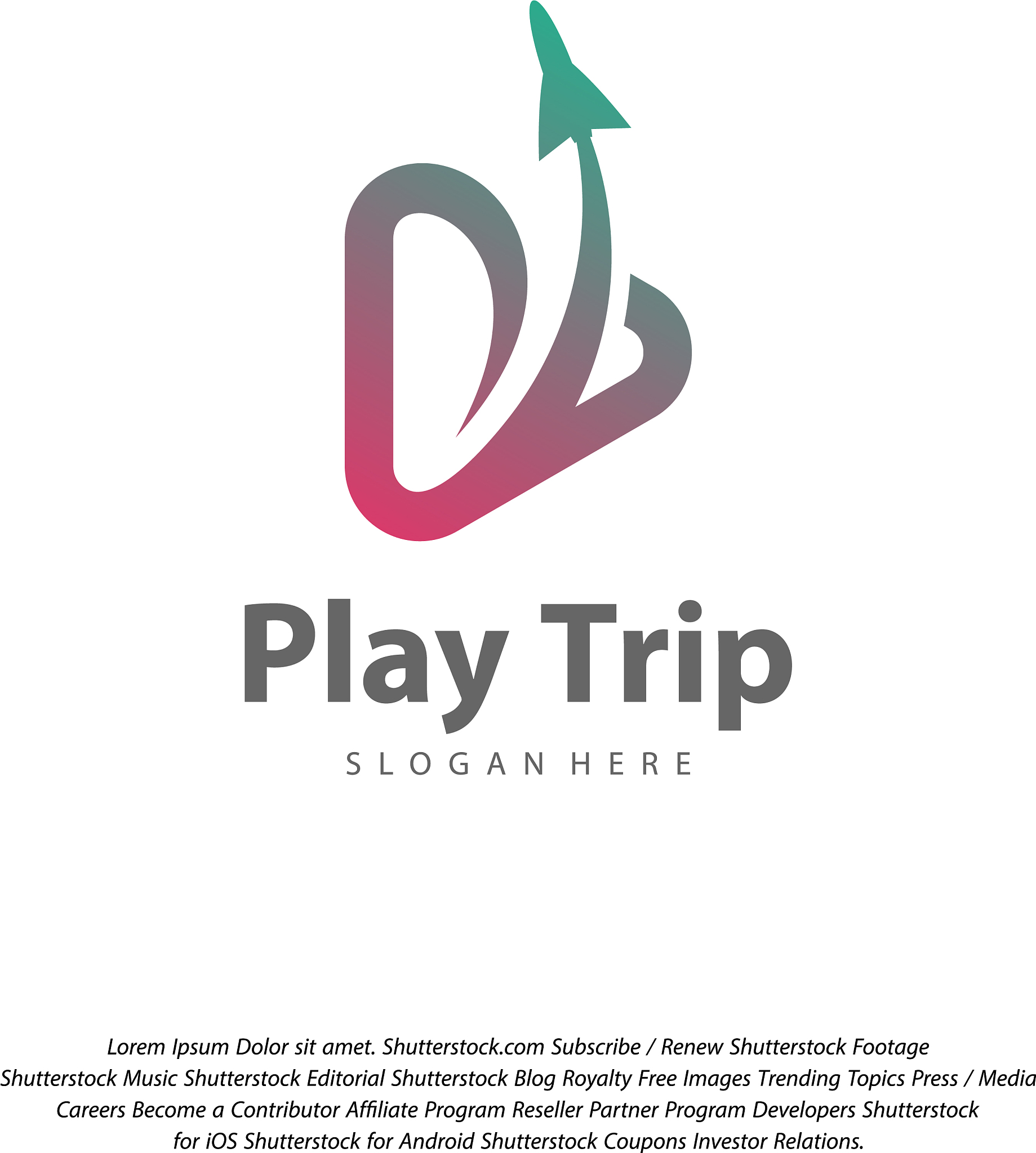 travel play logo design travel logo design
