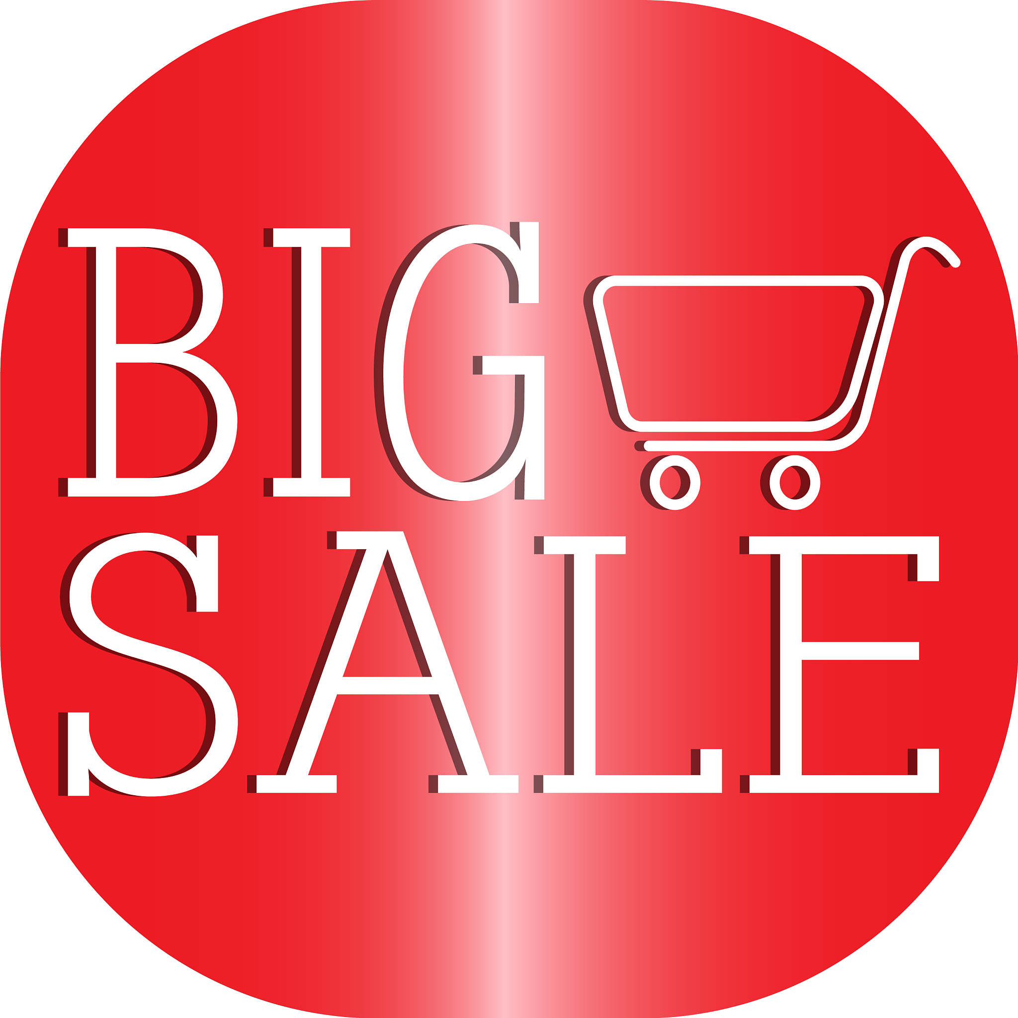 big sale label