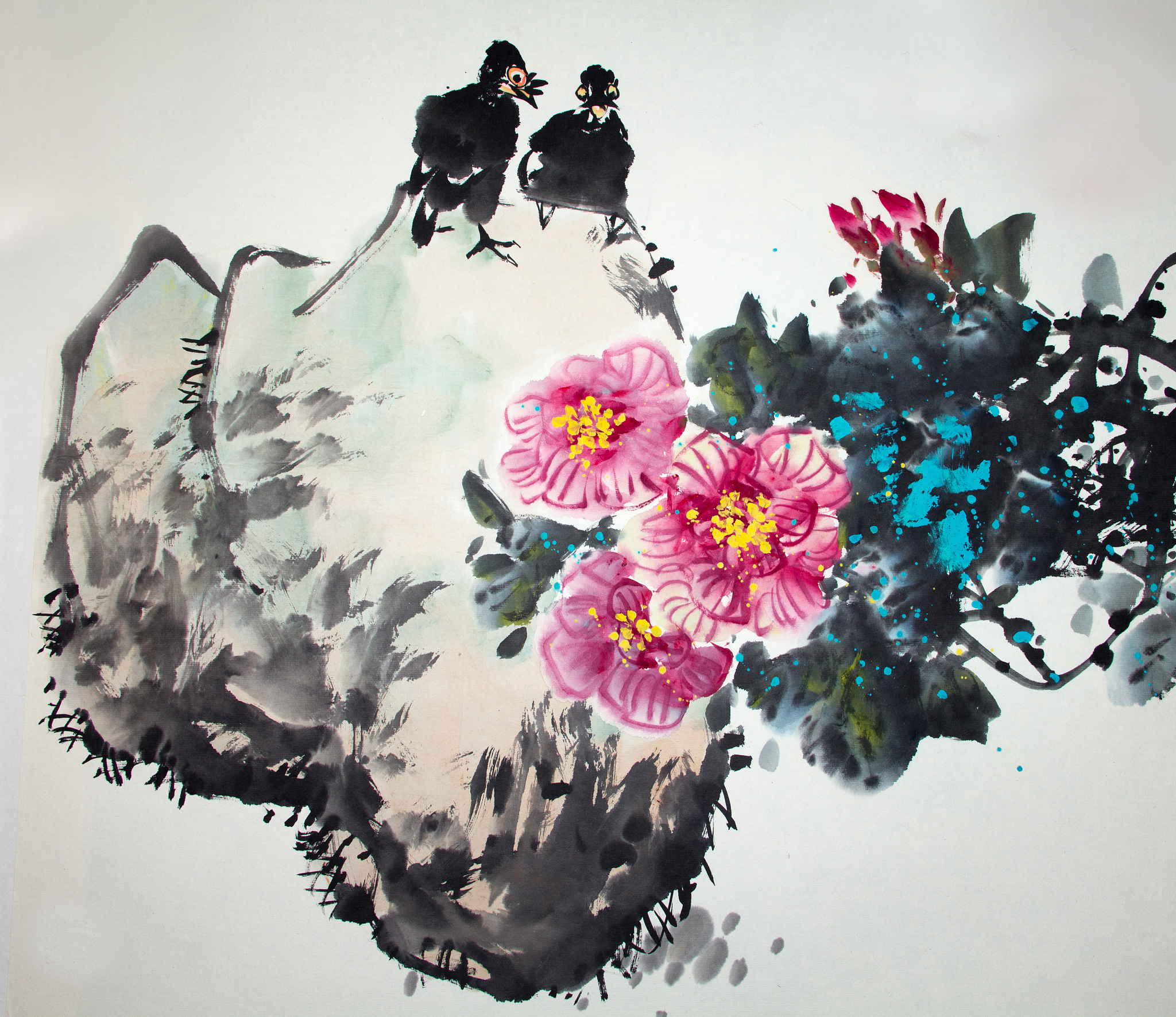 山东画家房全友：写意花鸟画大师，作品充满生命力和诗意