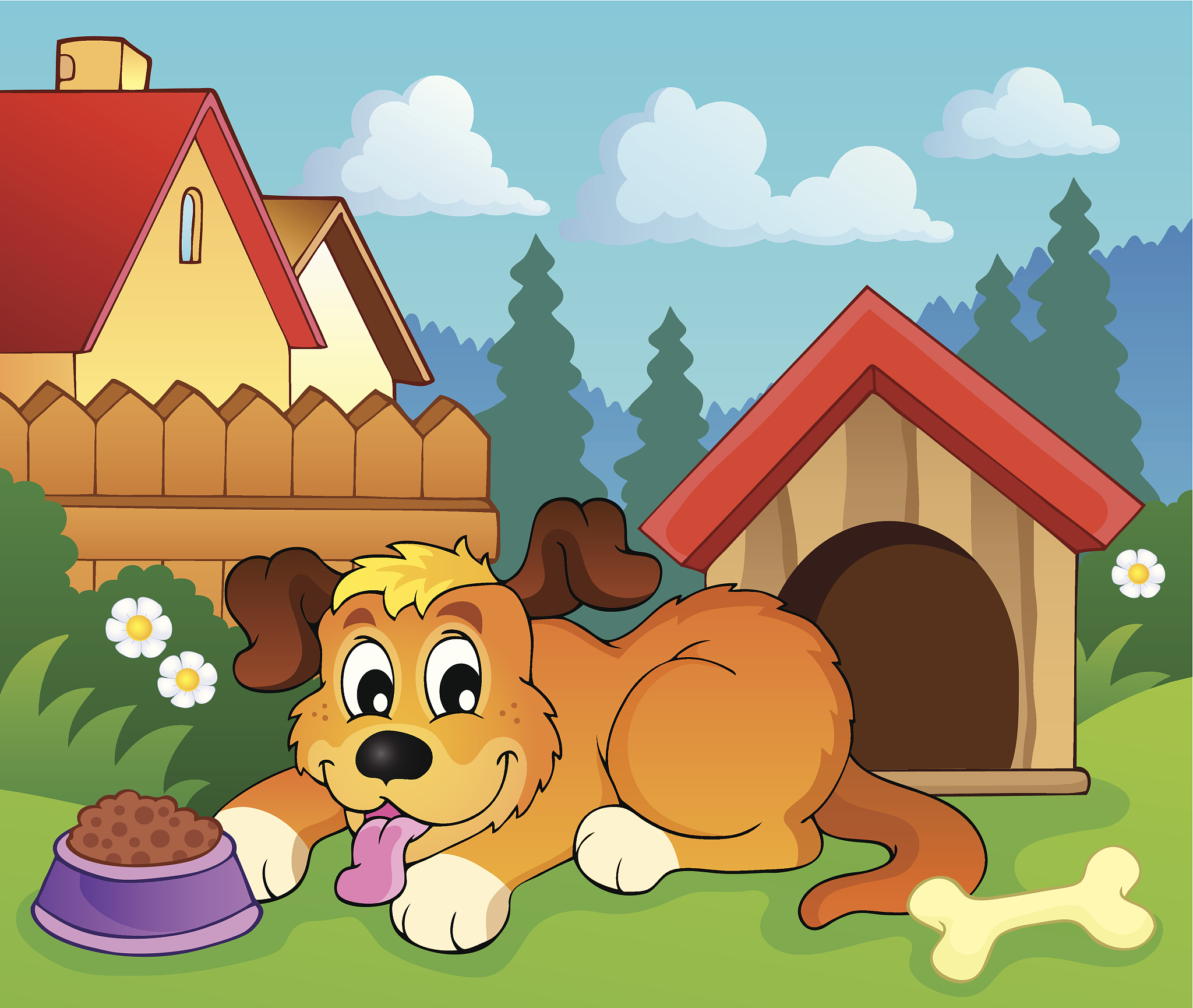 忠诚的旺财：一只帮助主人的聪明小狗