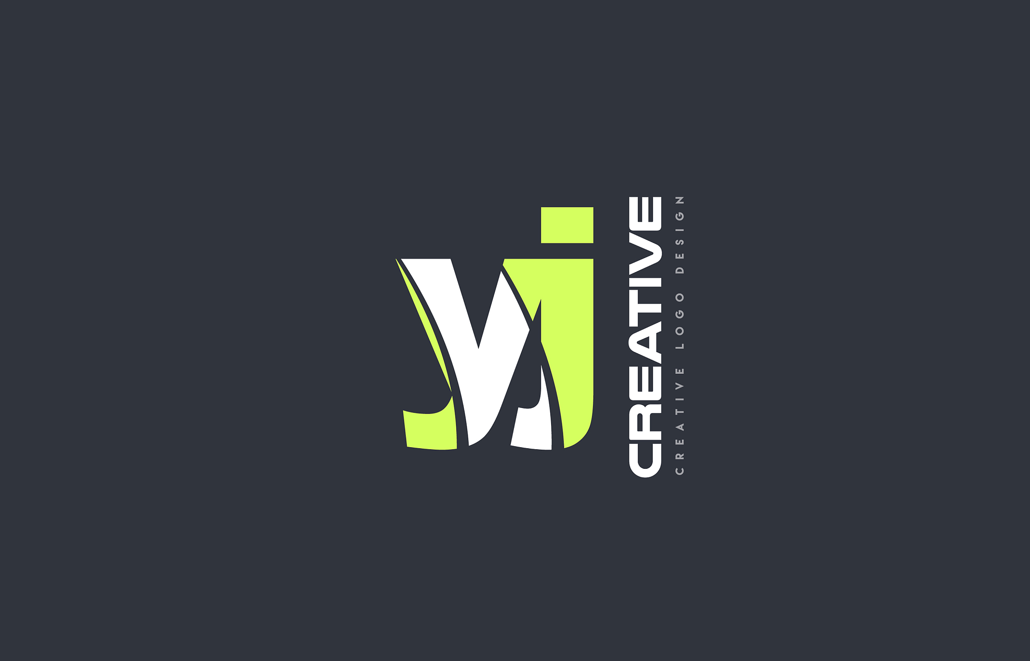 green letter yj y j combination logo icon company
