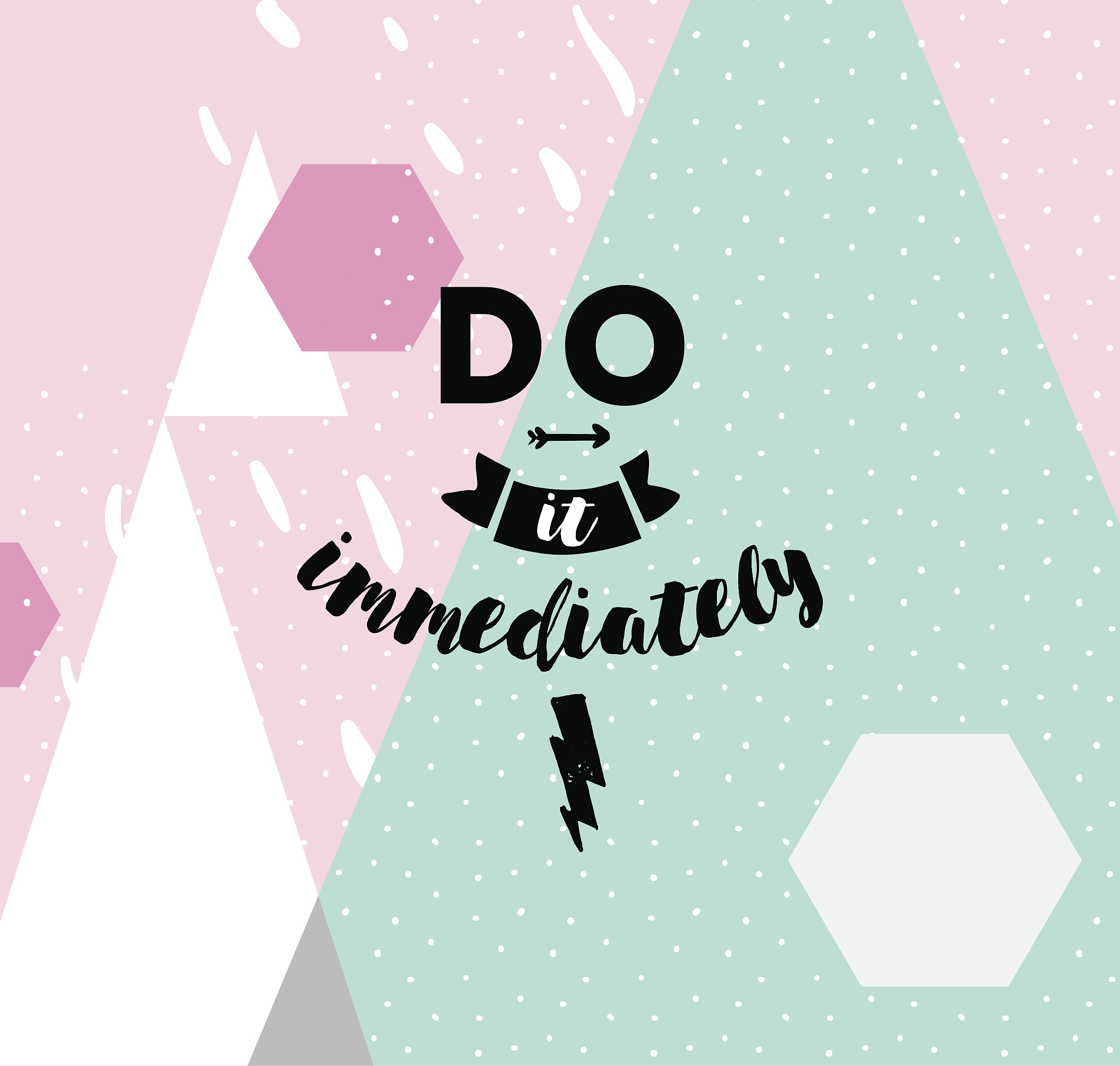 typography for poster, invitation, greeting card or t-shirt.