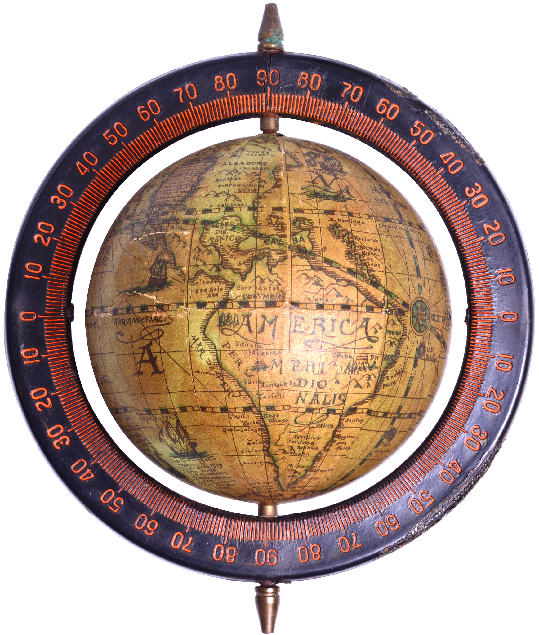 vintage globe