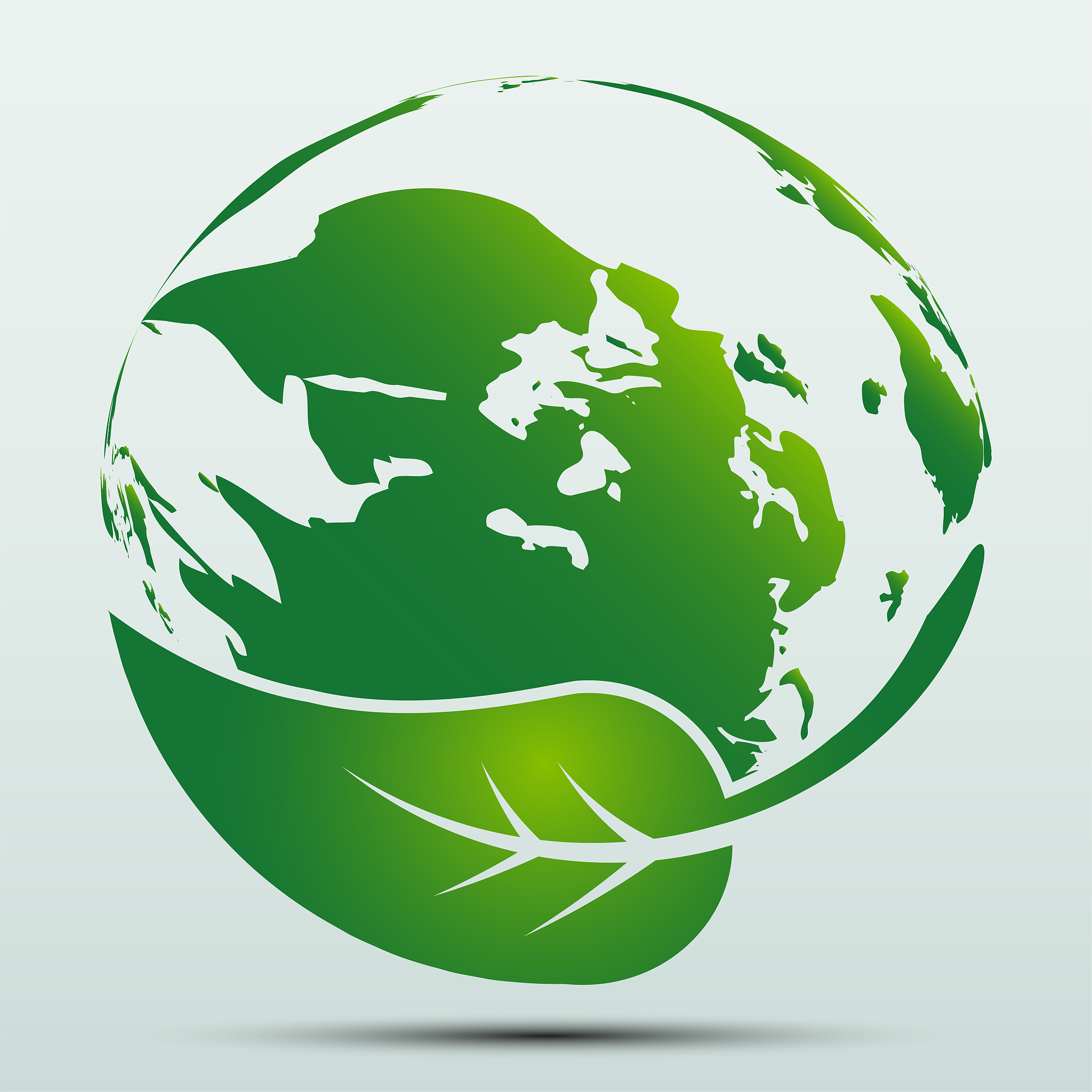 green earth concept with leaves,ecology nature.