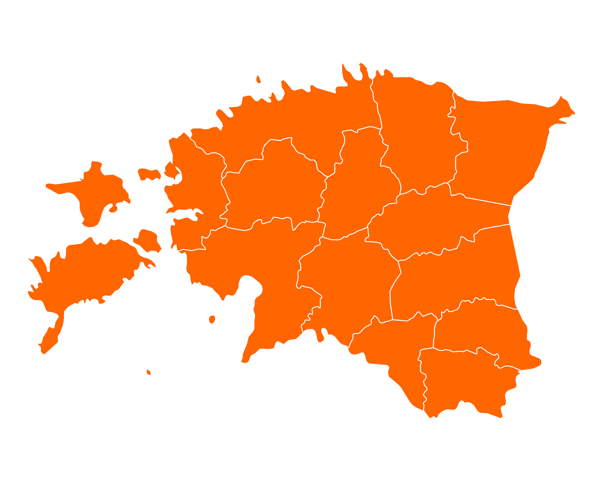 map of estonia