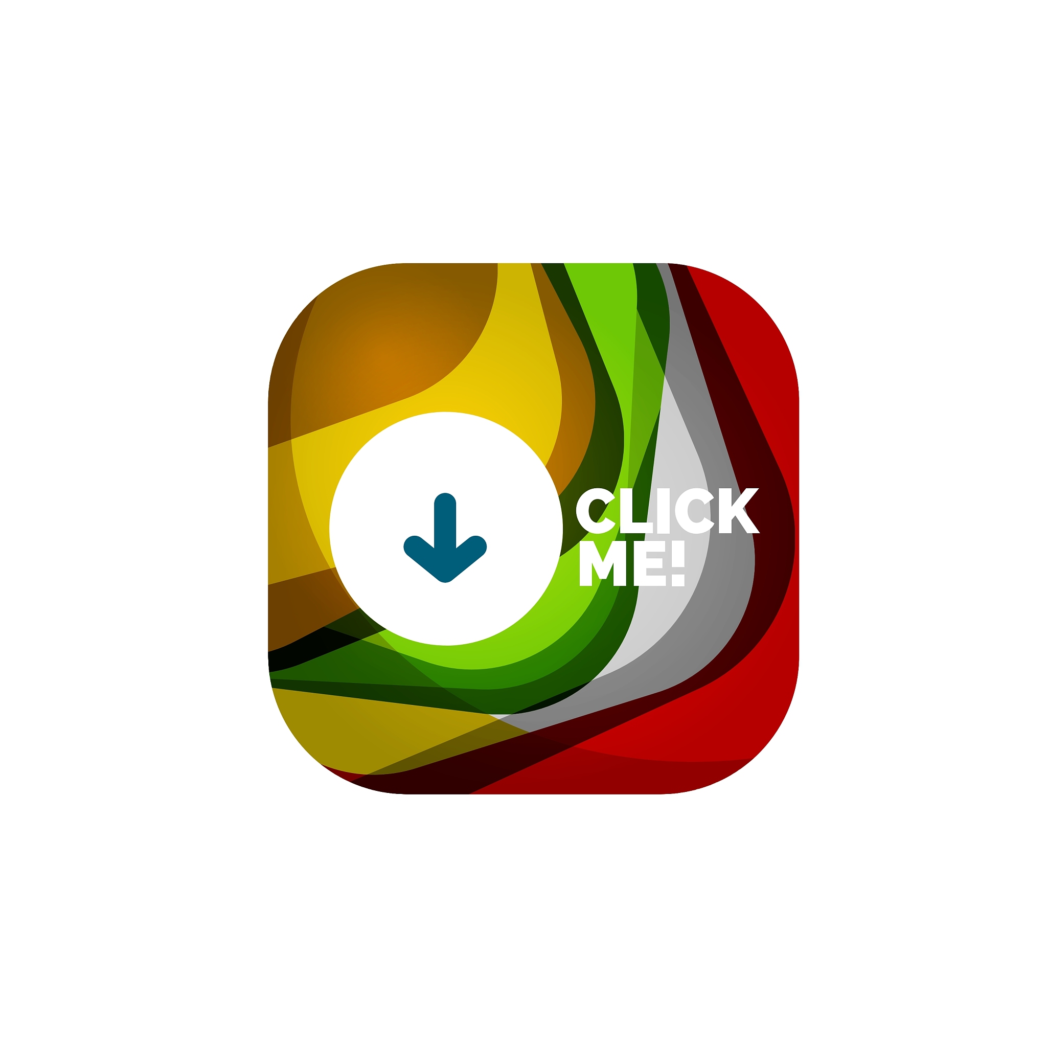 abstract square button template