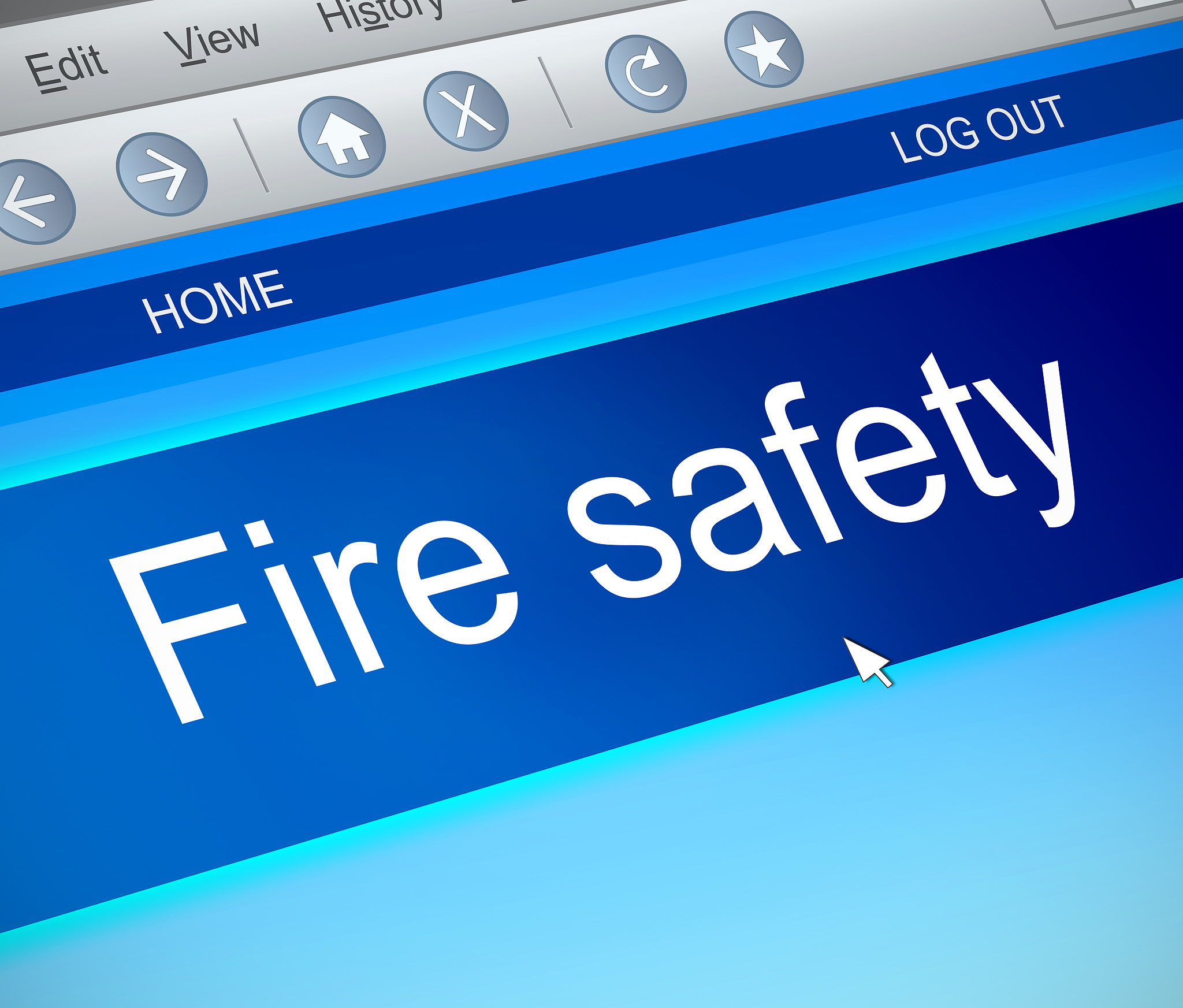 fire safety concept.