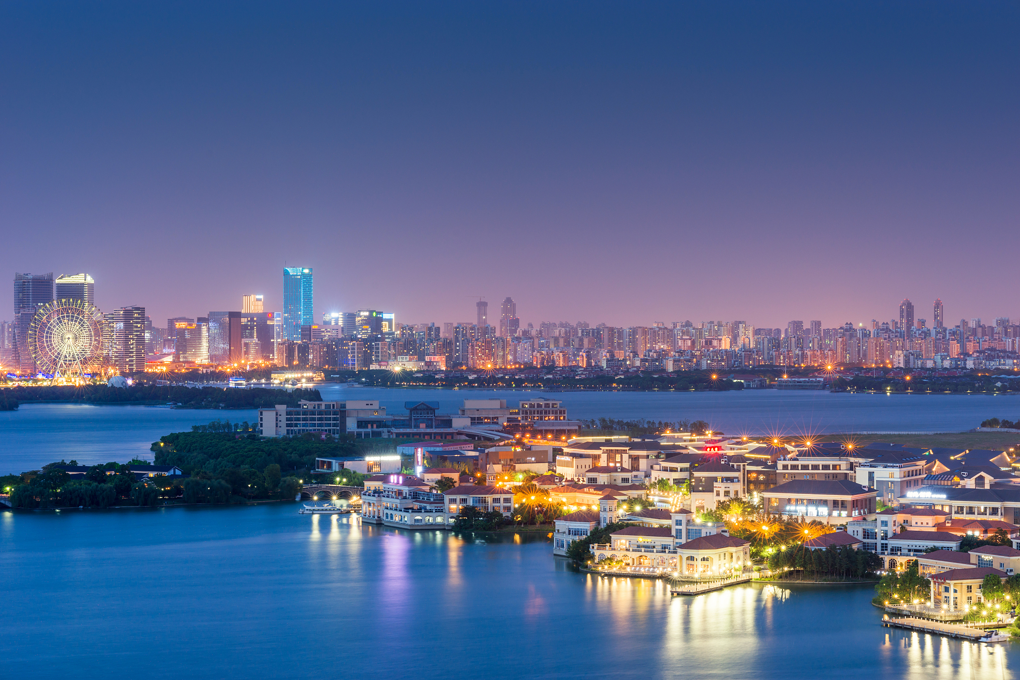 苏州城市夜景