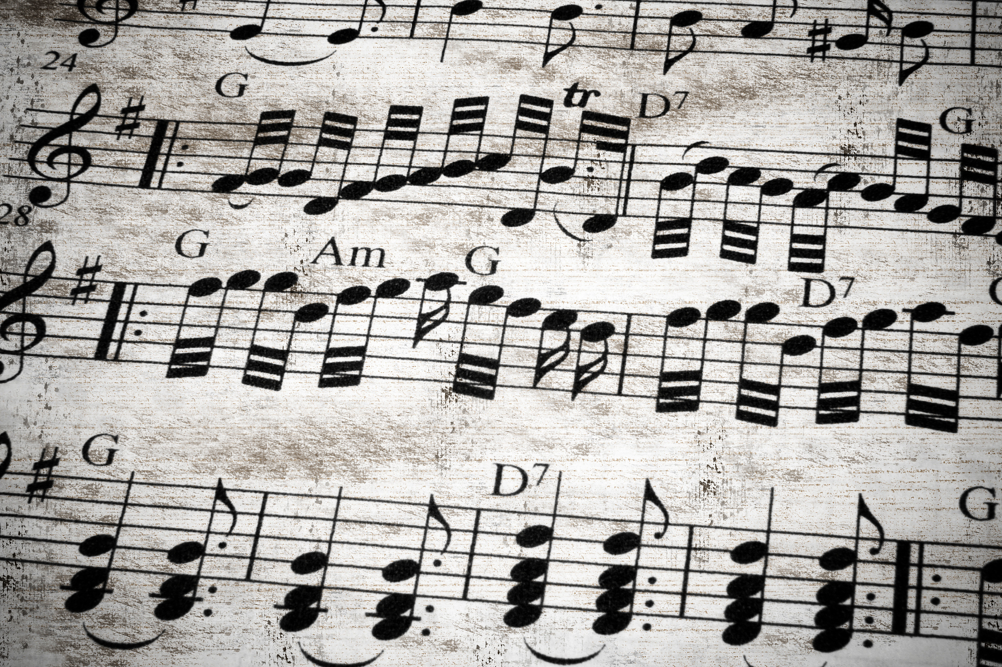 music notes