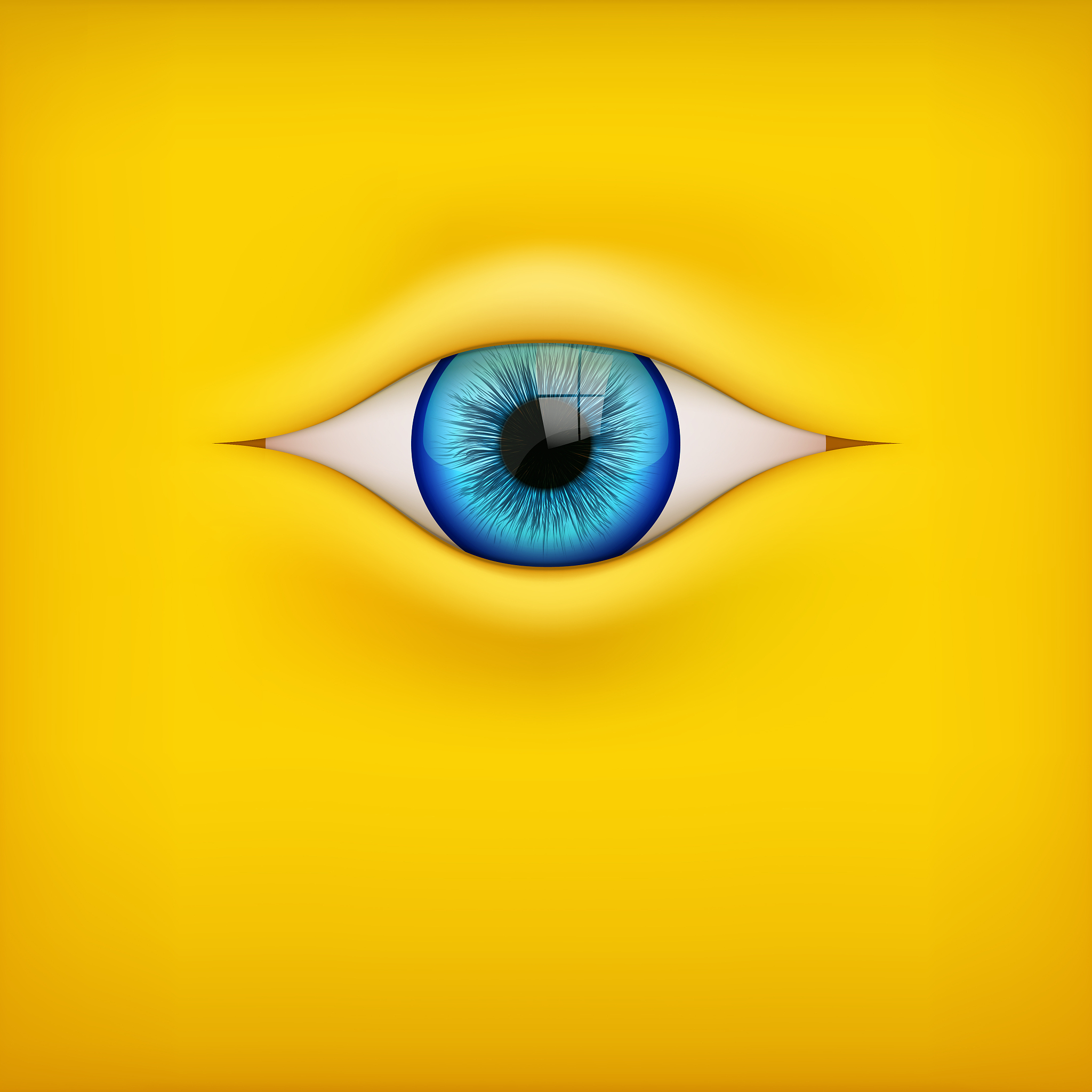 background with human eye.