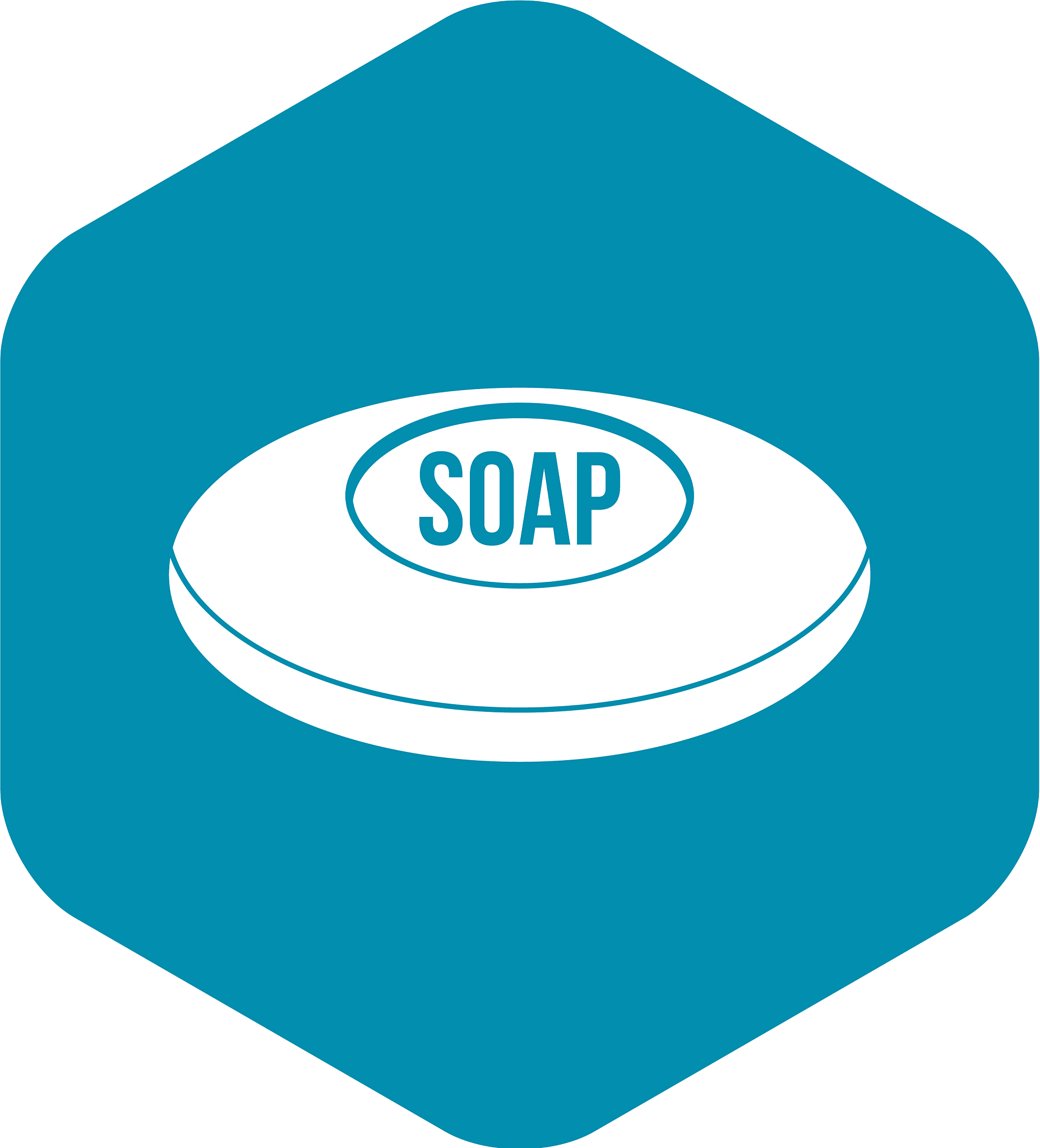 soap icon simple style