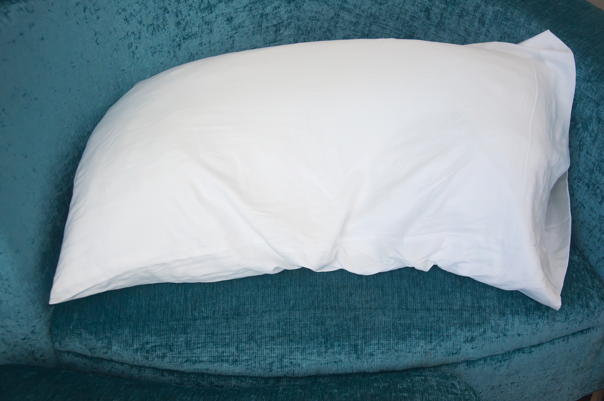 white pillows
