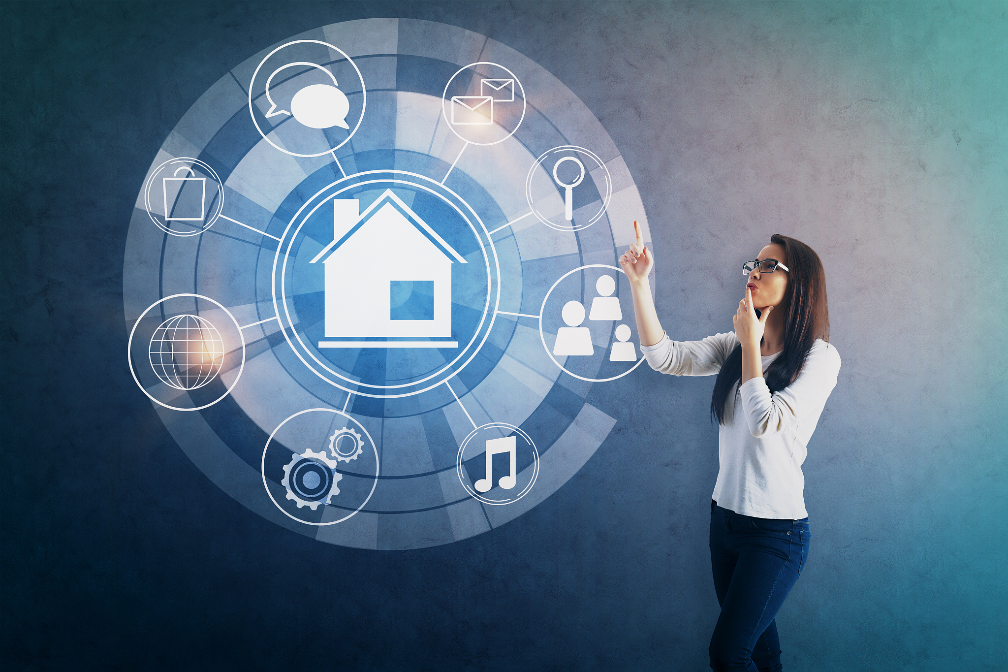 smart home concept
