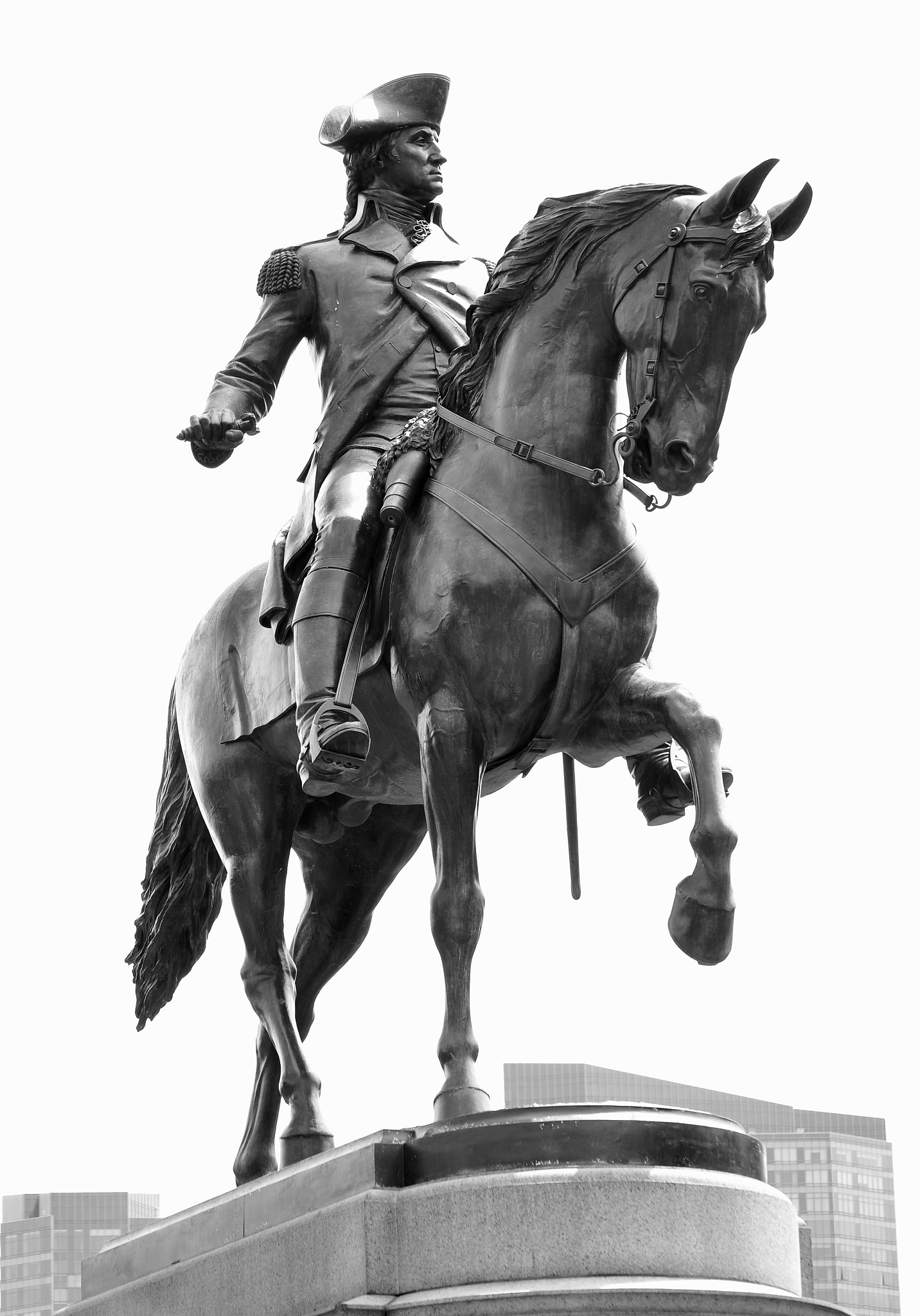 george washington statue, boston ma