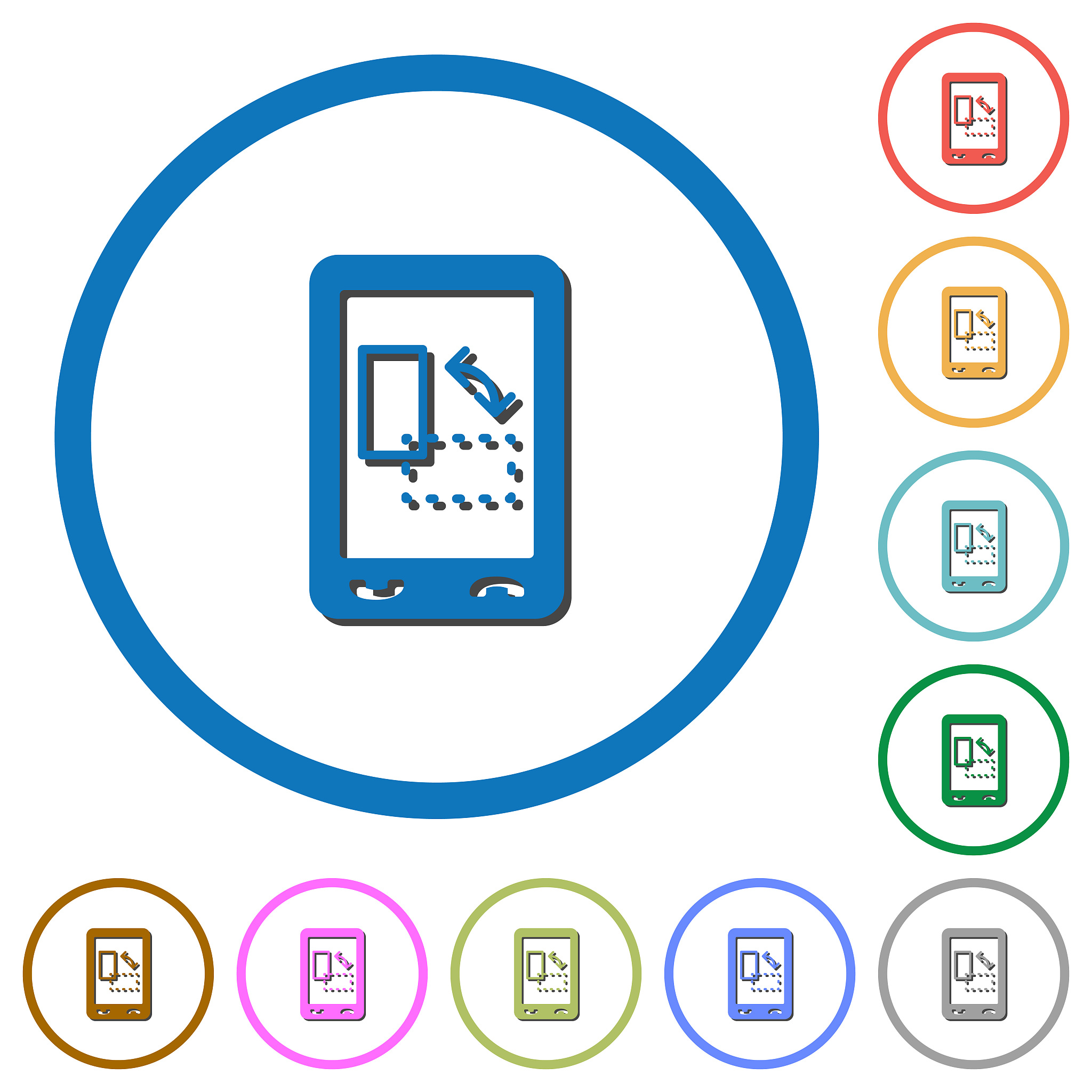 请用语言概括手机内置陀螺仪传感器原理