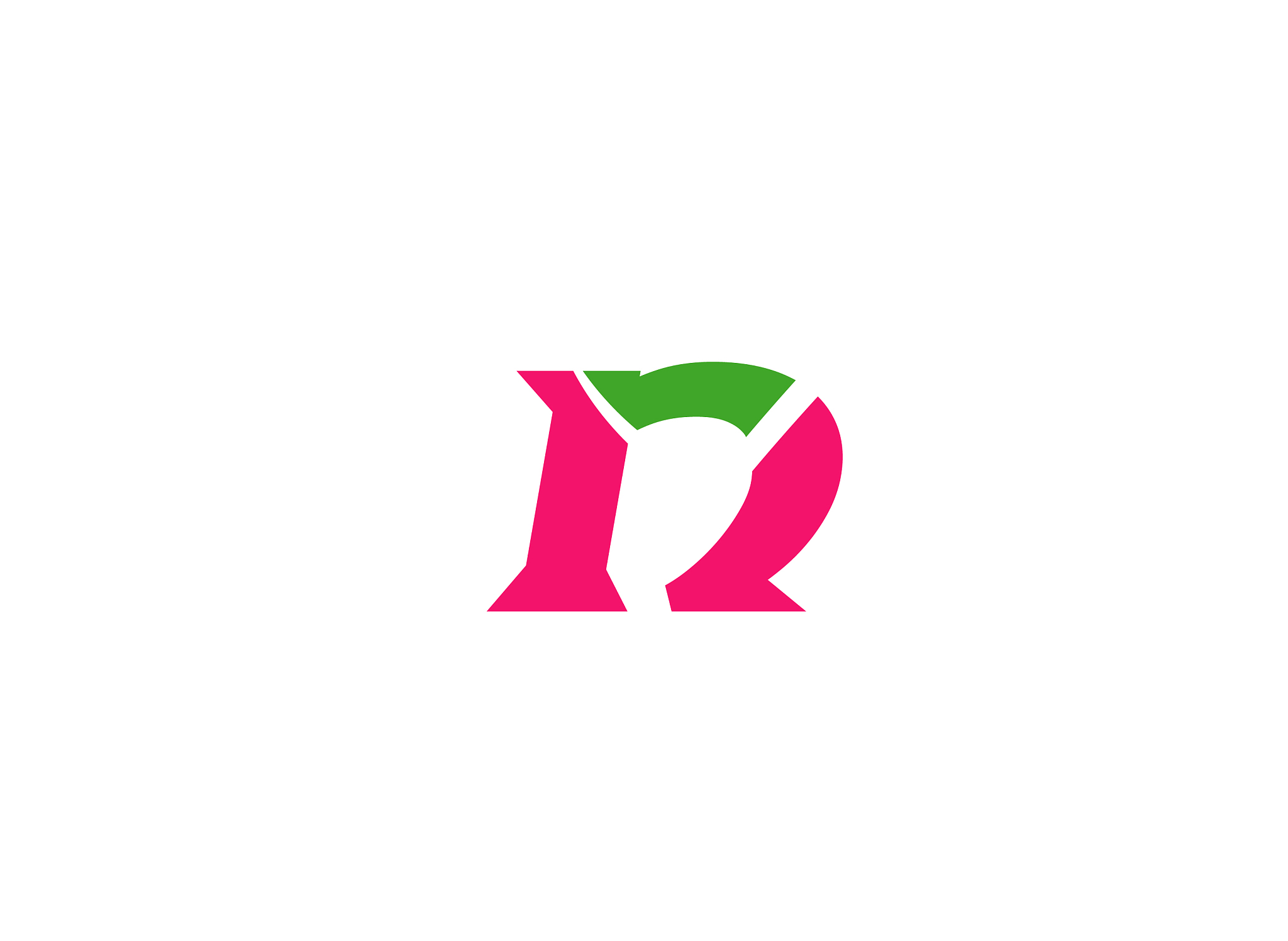 letter n logo icon design template elements