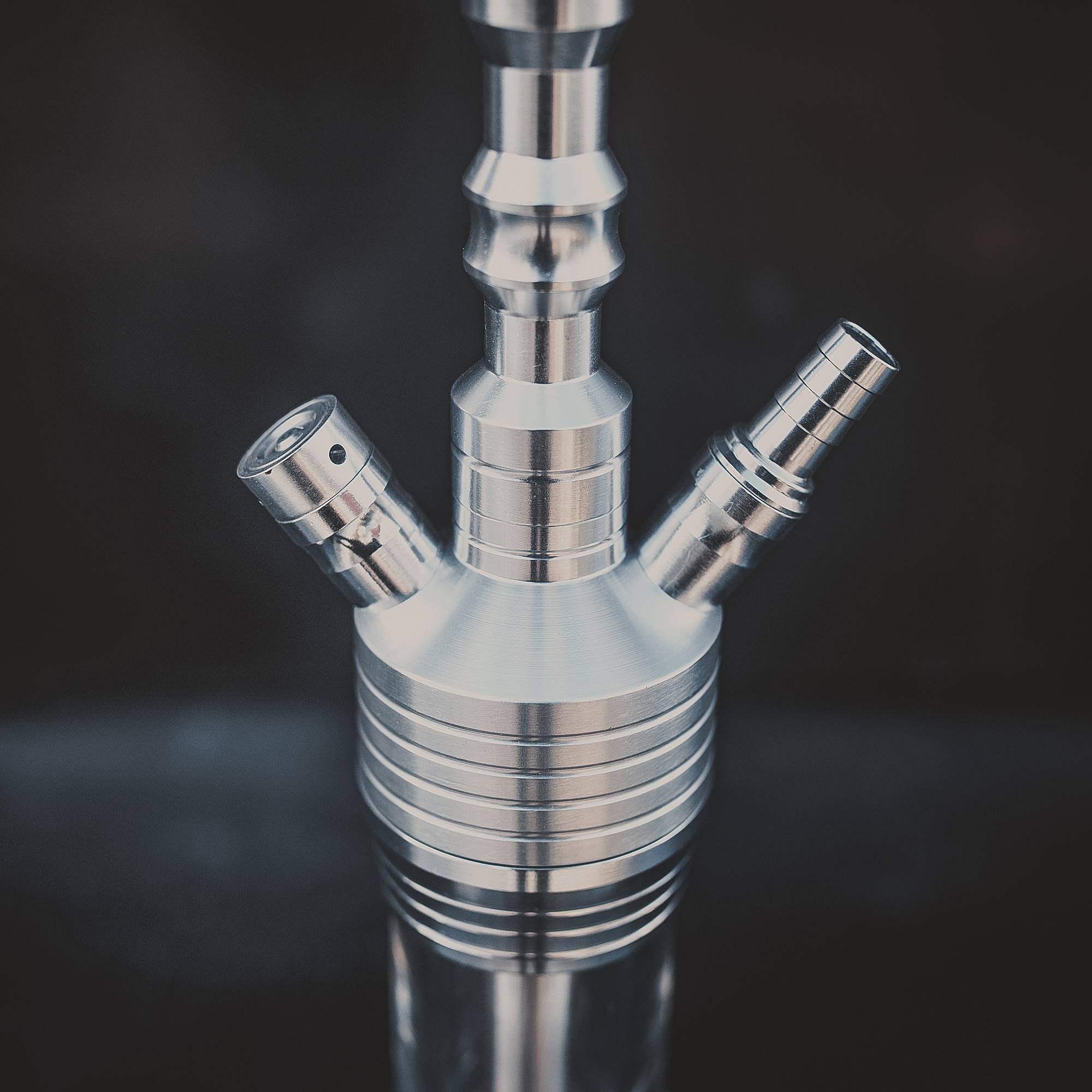 part of the hookah, modern design, on a background.