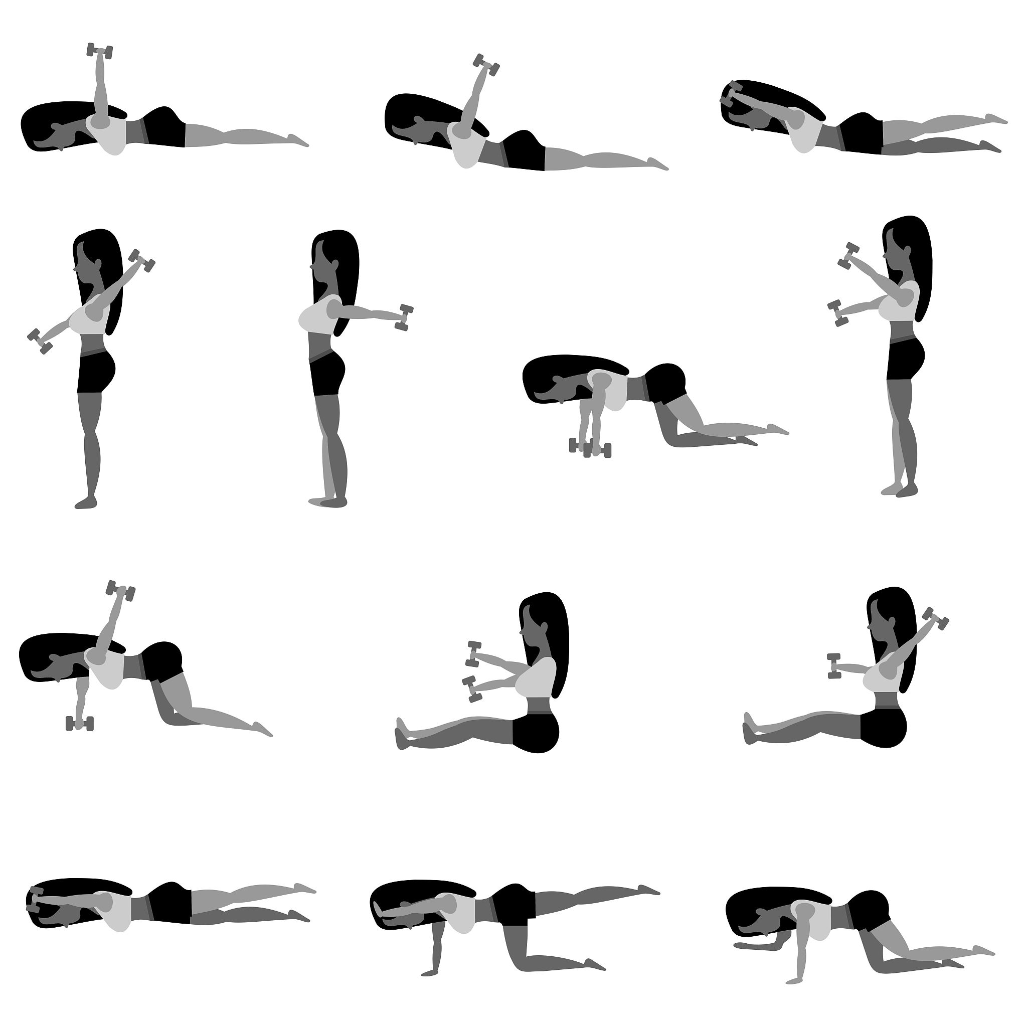 瘦背秘诀：饮食&运动双管齐下，图片示范助你打造完美身形