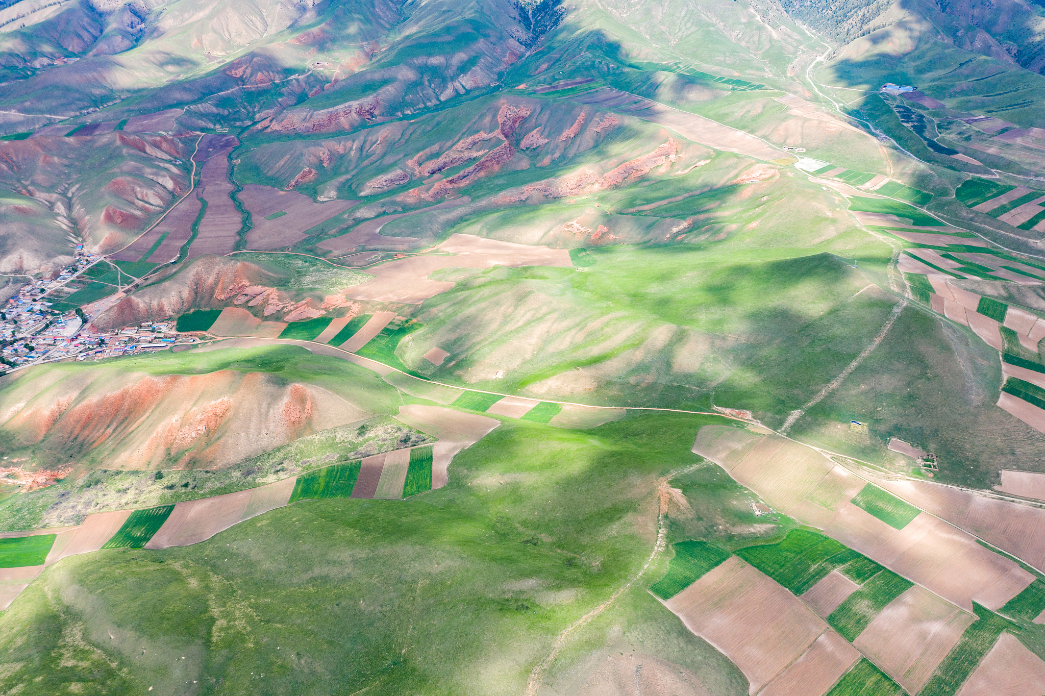 qinghai qilian zall mountain