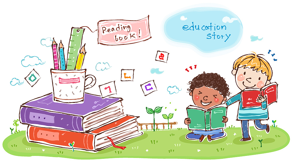 childhood education concept illustration
