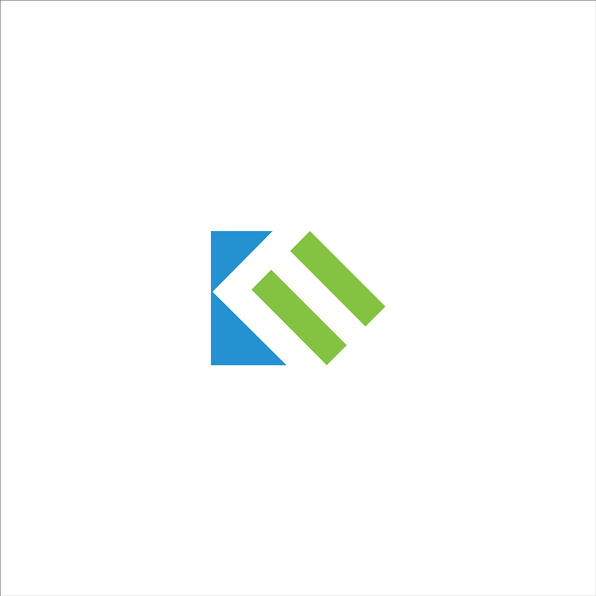 initial letter km or mk logo design template