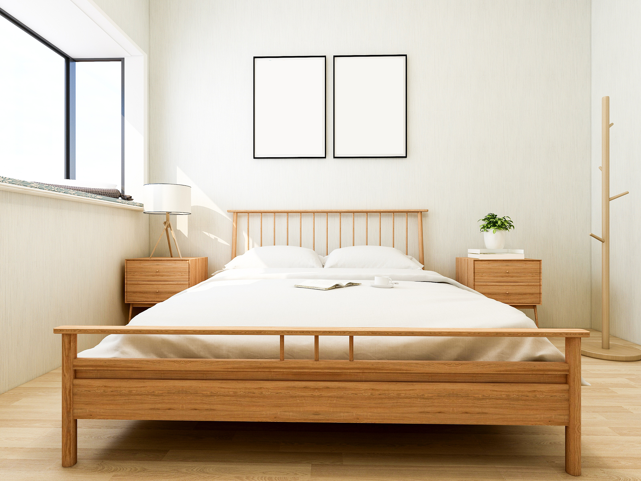 新中式推拉床：时尚与舒适的完美结合