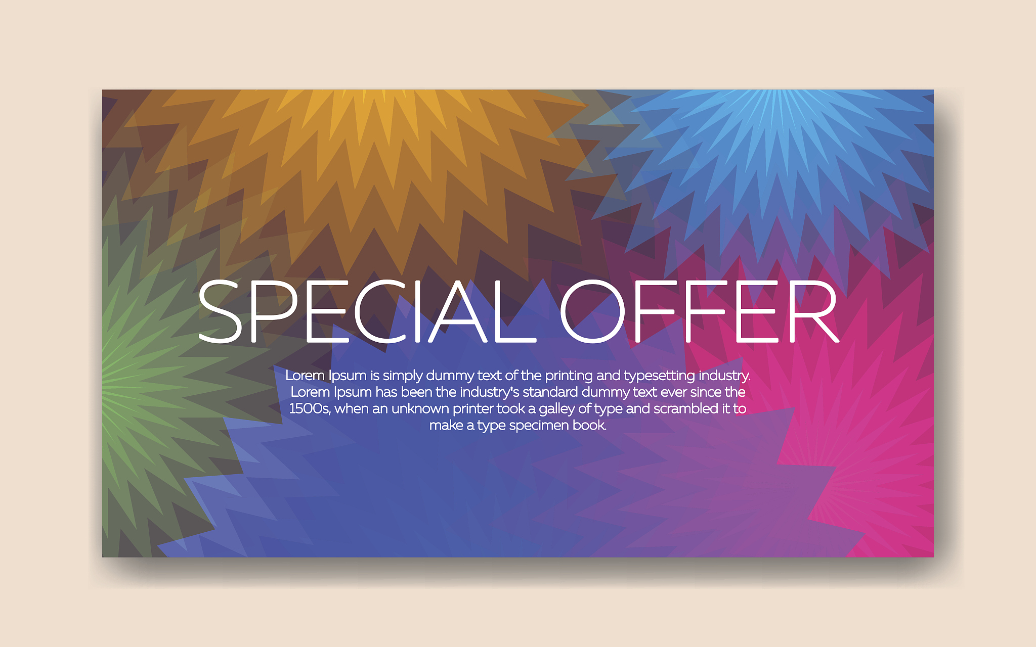 trend lines wallpaper in a modern material design style. vector 