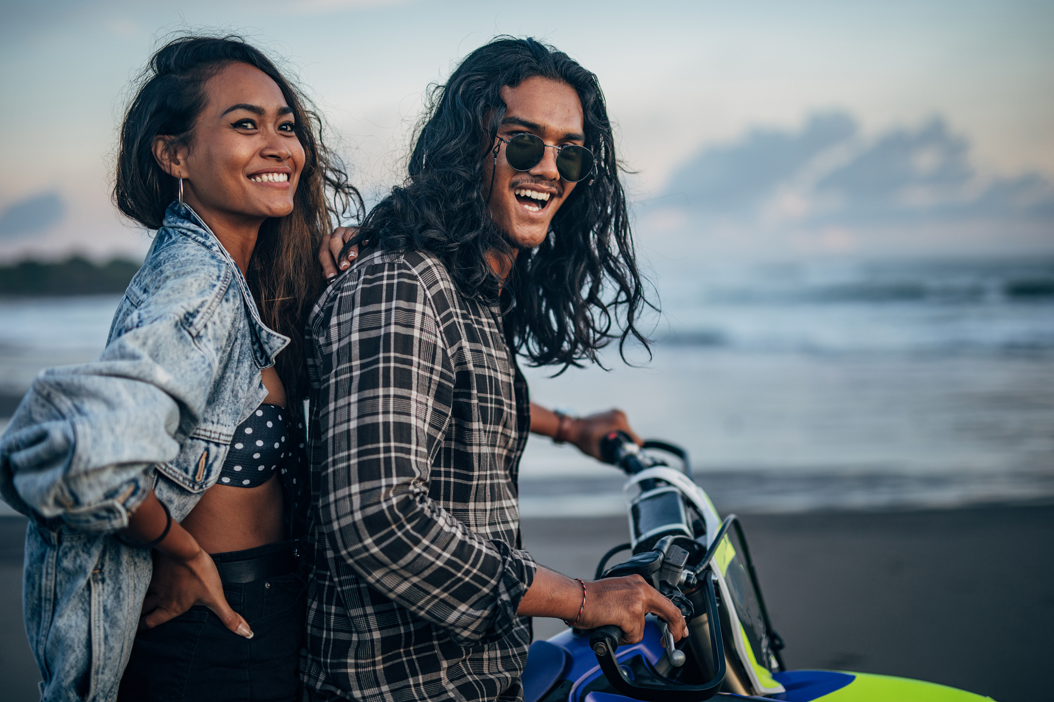 beach ride
