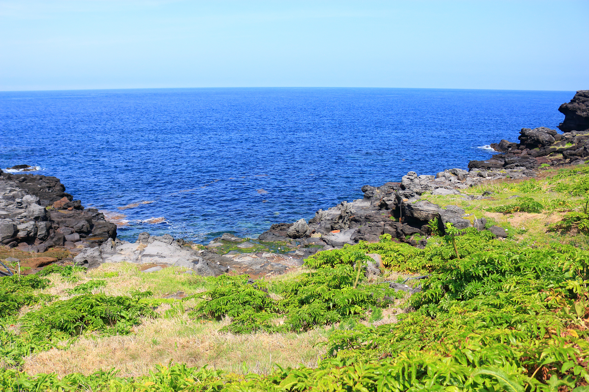 marado, island, sea cliffs,