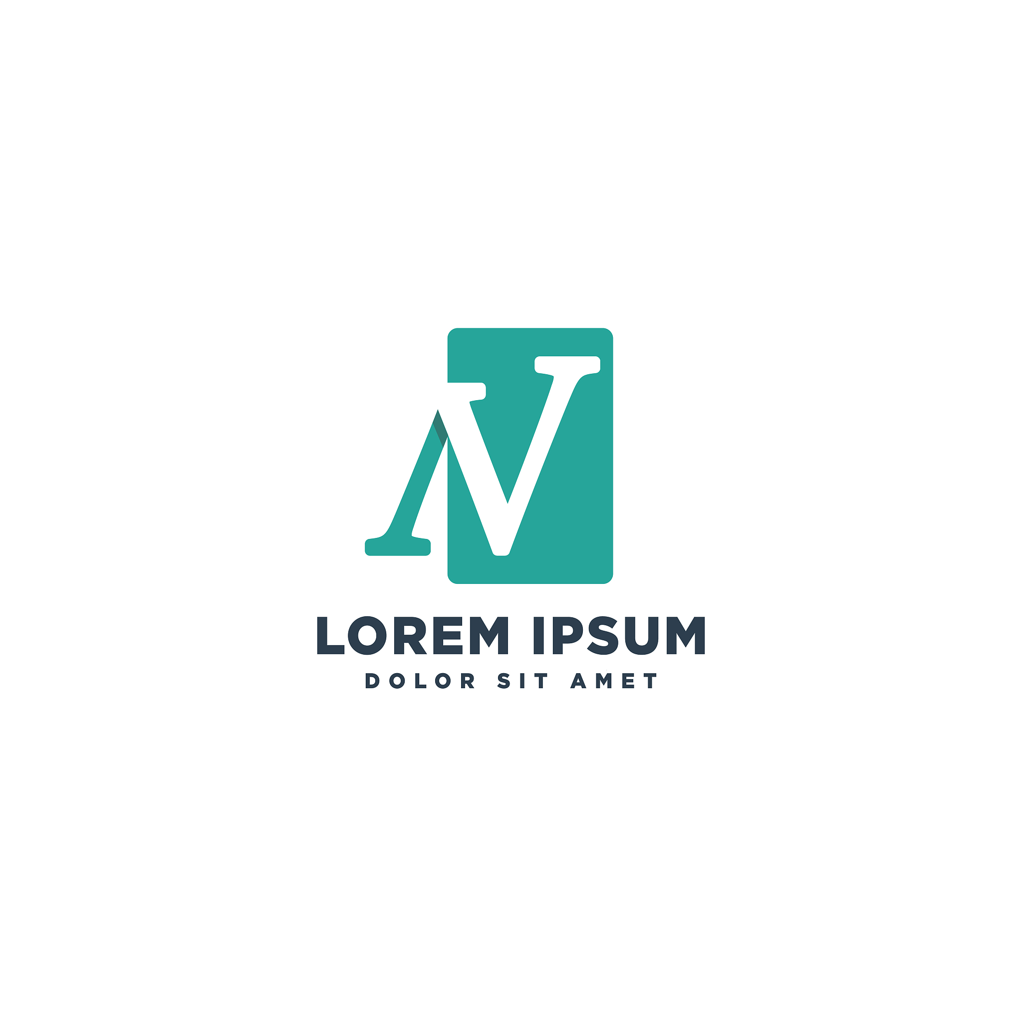 letter n icon abstract vector design
