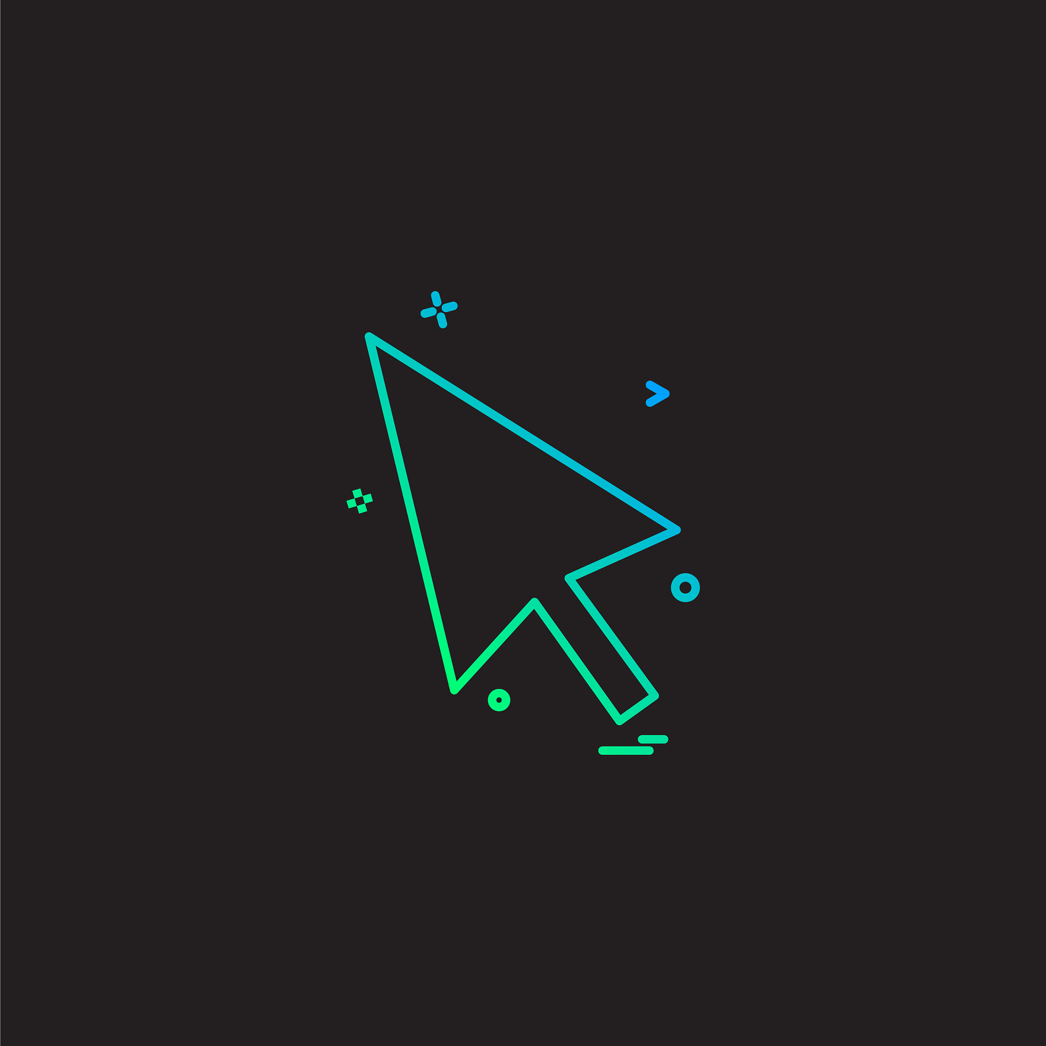 arrows icon design