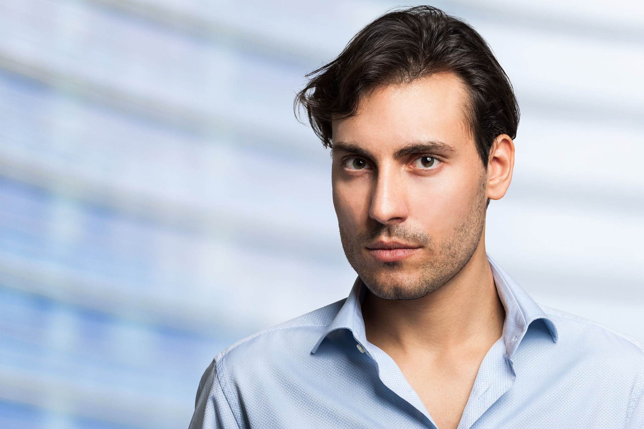 handsome man portrait