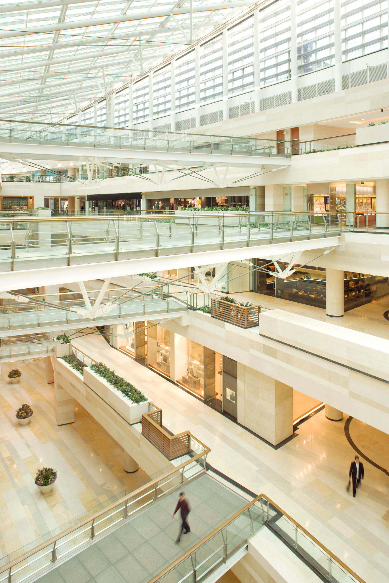luxury shopping mall